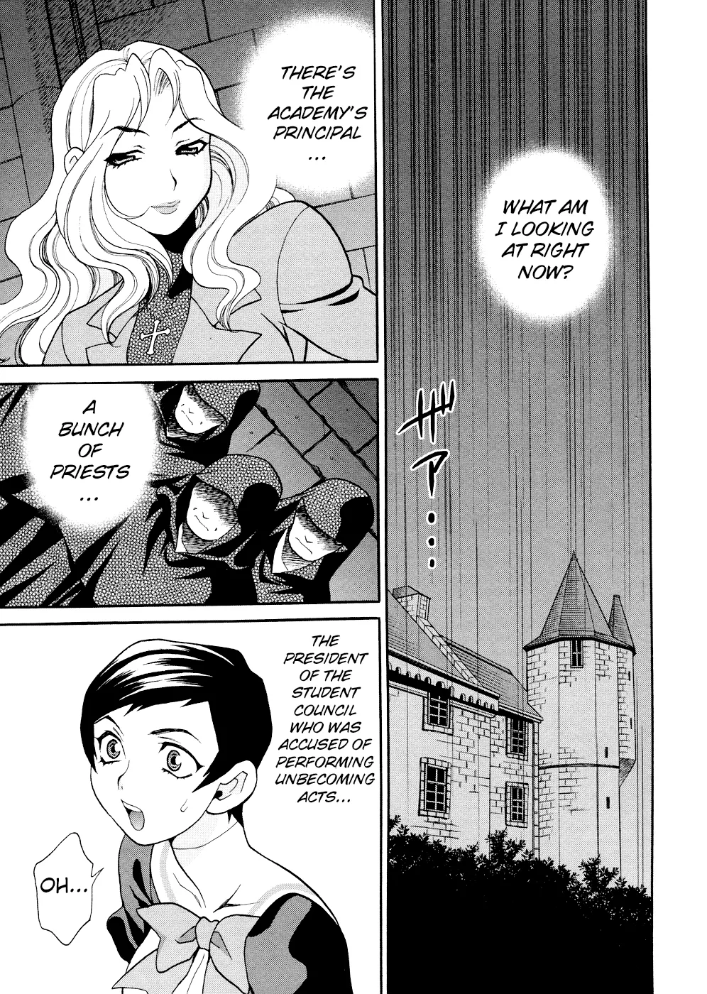 [Yukiyanagi] Seijo Gakuen ~Solvielle no Densetsu~ - Saint Girl’s Academy ~The Legend of Solvielle~ - Chapter 4 ~Lovers II~ [English][ChoriScans] image number 1