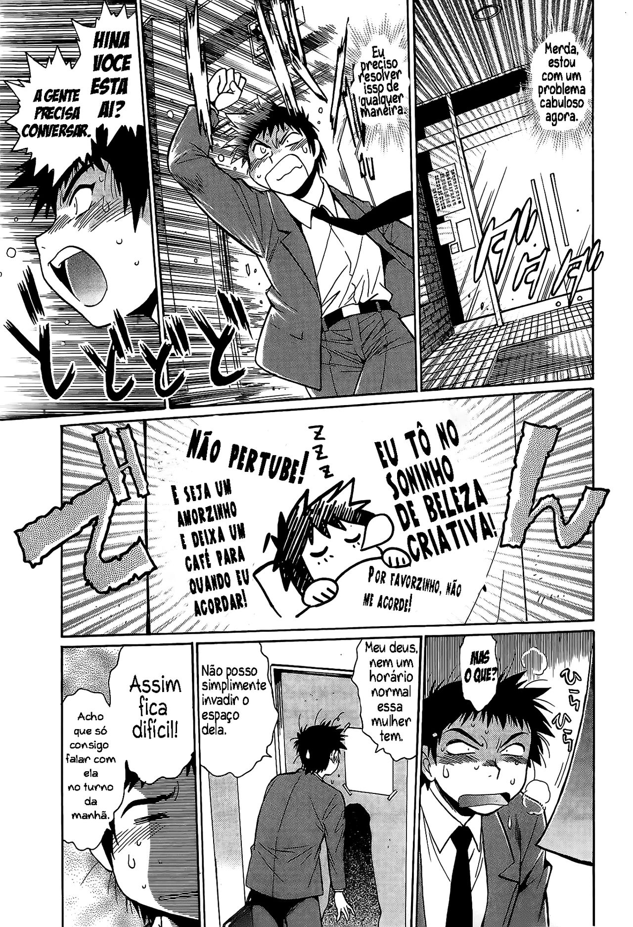 [Manabe Jouji] Kanojo de Ippai Ch. 2 [Portuguese-BR] numero di immagine  5