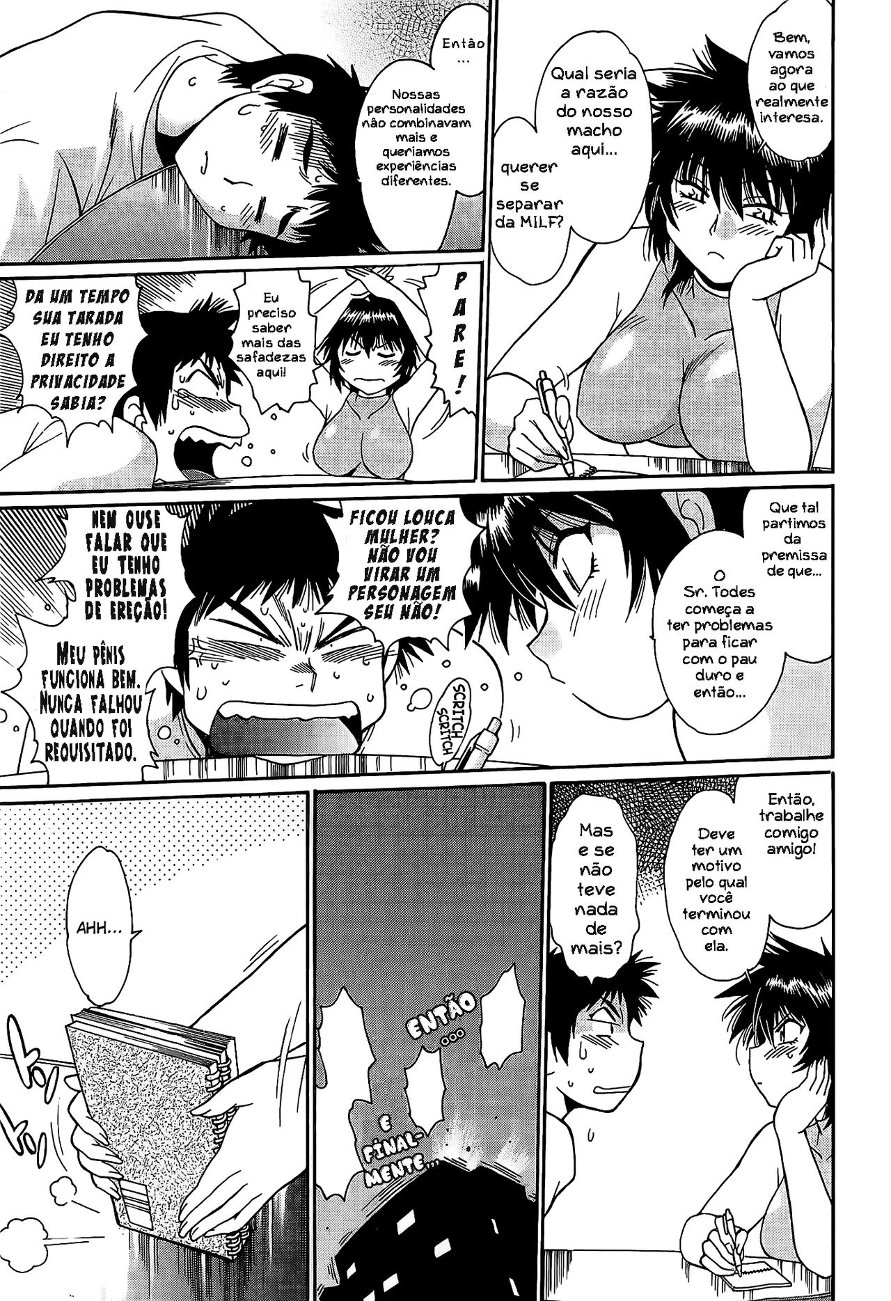 [Manabe Jouji] Kanojo de Ippai Ch. 2 [Portuguese-BR] numero di immagine  13