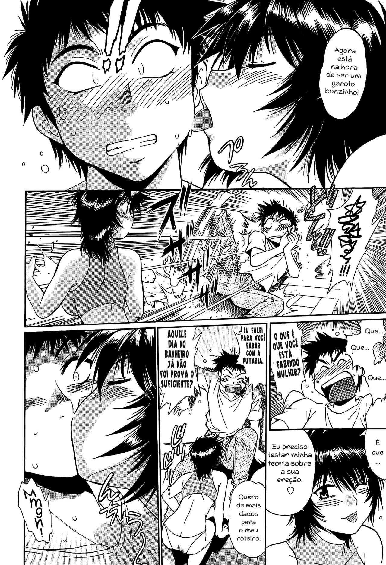 [Manabe Jouji] Kanojo de Ippai Ch. 2 [Portuguese-BR] numero di immagine  16