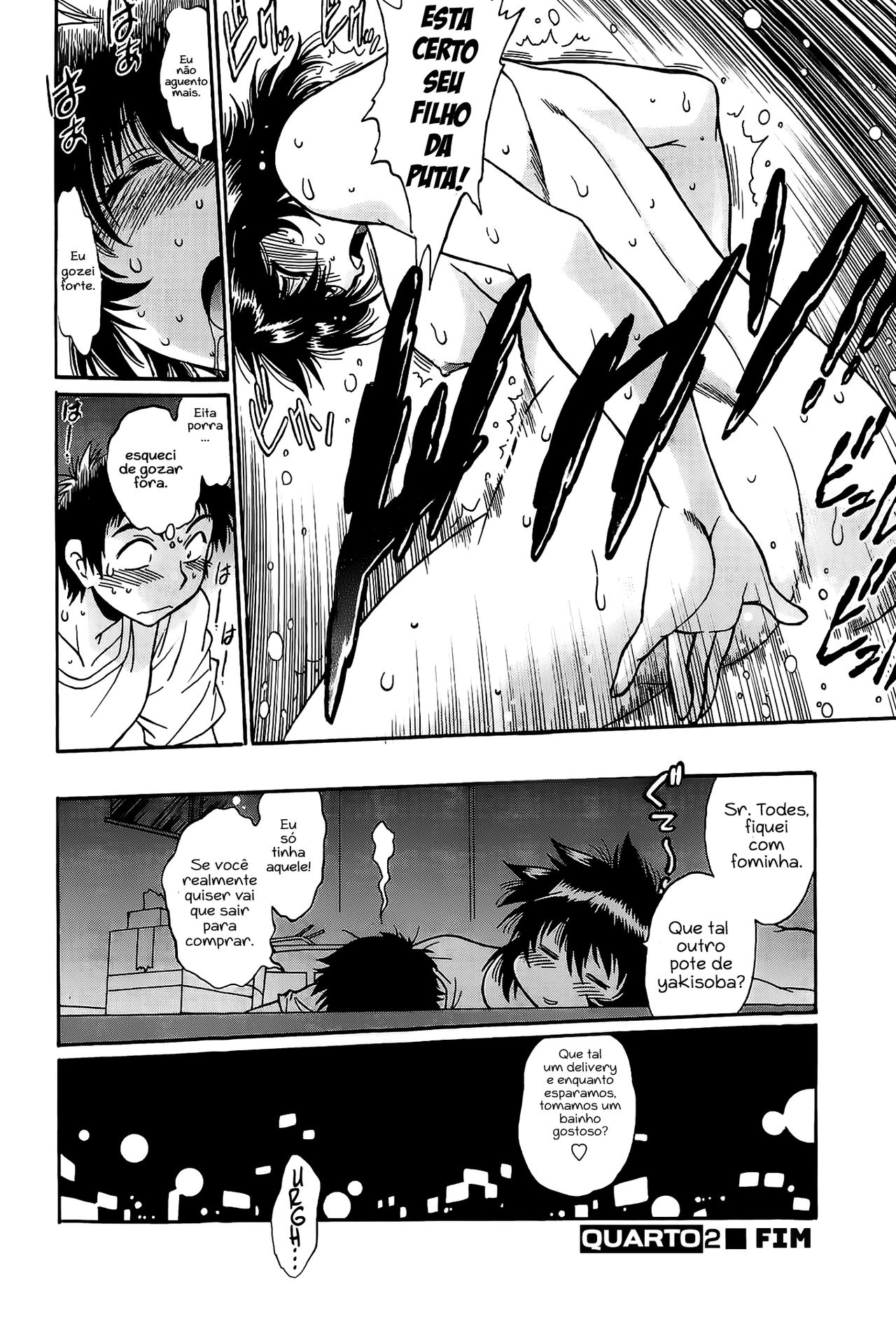 [Manabe Jouji] Kanojo de Ippai Ch. 2 [Portuguese-BR] numero di immagine  22