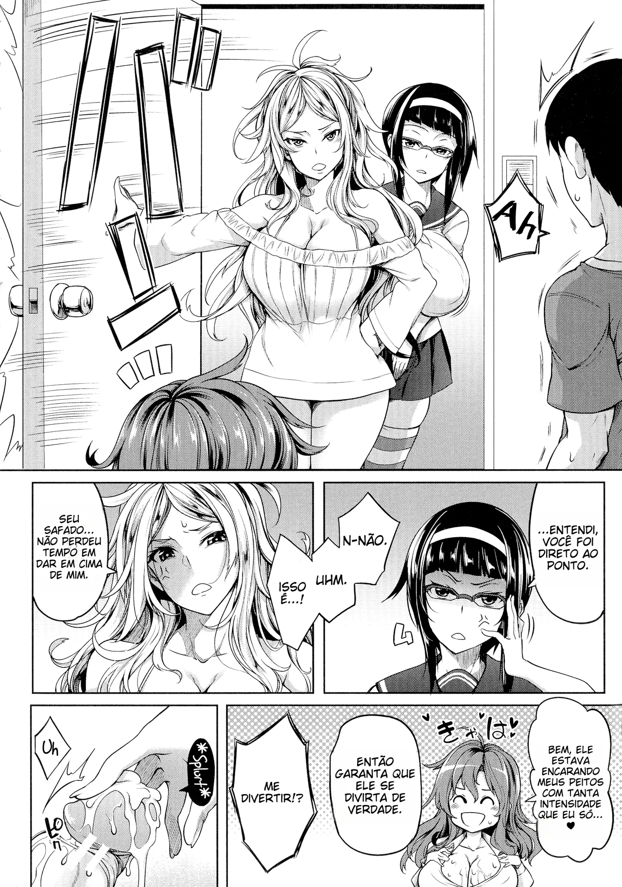 [Momiyama] P@idol m@ster! Sisters (Oppai Switch) [Portuguese-BR] 图片编号 18