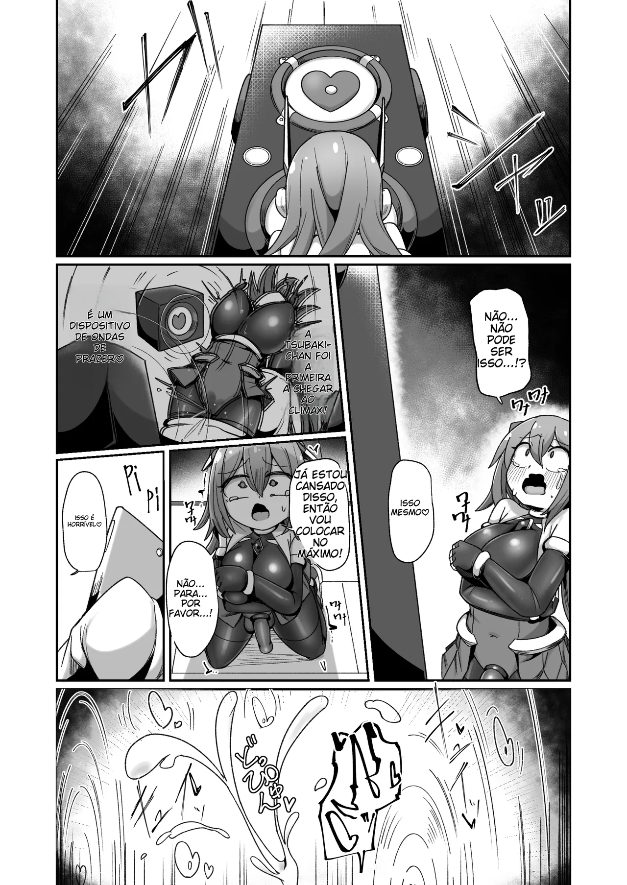 [Echie Kokufuku Aka (Monota)] Maryoku Tank Choukyou sareta Koto mo Sukkari Wasurete no Kono Ko to Teki Ajito ni Idonjau Onna Hero-chan [Portuguese-BR] 画像番号 50