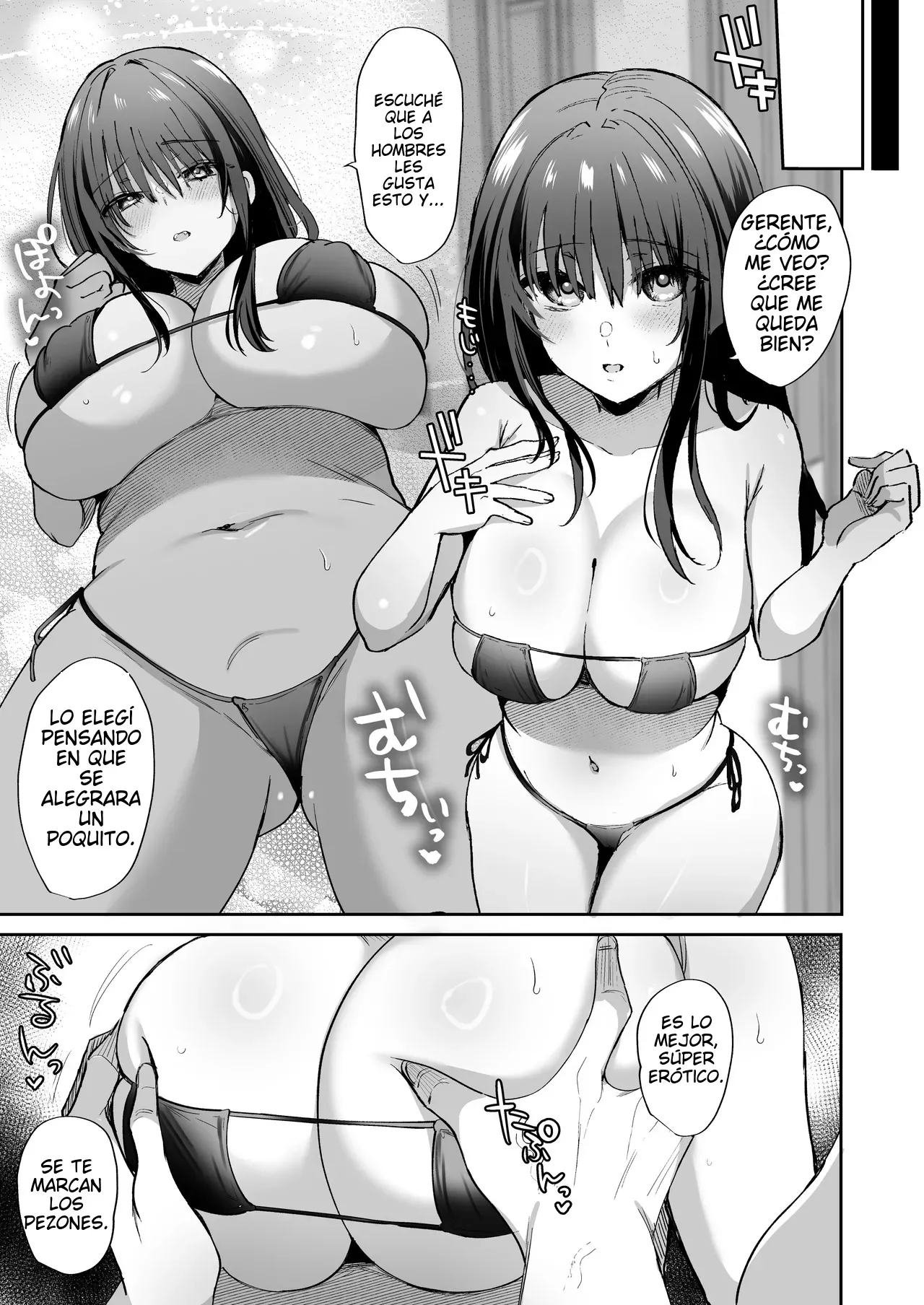 [Mofumanjuu (Piro Mayu)] Tanetsuke Nikki ~Resort Hen~｜Diario de Apareamiento ~Edición Resort~  {Spanish} {EbisuTraslade - Winder} {Digital} image number 35