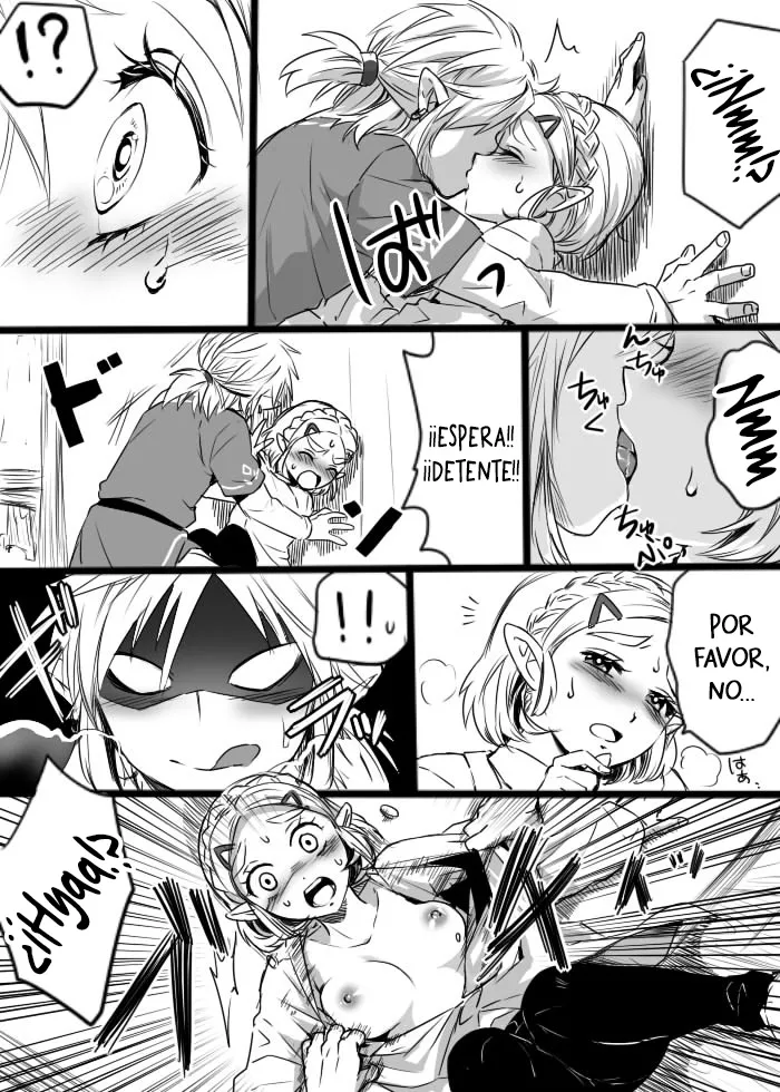 [Wasabi] Anzen de Kenzen na Okusuri o Nomou! - ¡¡Bebamos una medicina segura y saludable!! (The Legend of Zelda: Breath of the Wild) [Español] [Traducciones necesarias] numero di immagine  5