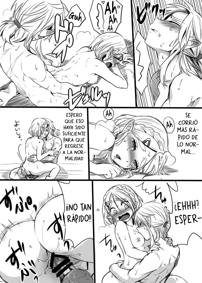 [Wasabi] Anzen de Kenzen na Okusuri o Nomou! - ¡¡Bebamos una medicina segura y saludable!! (The Legend of Zelda: Breath of the Wild) [Español] [Traducciones necesarias] numero di immagine  11