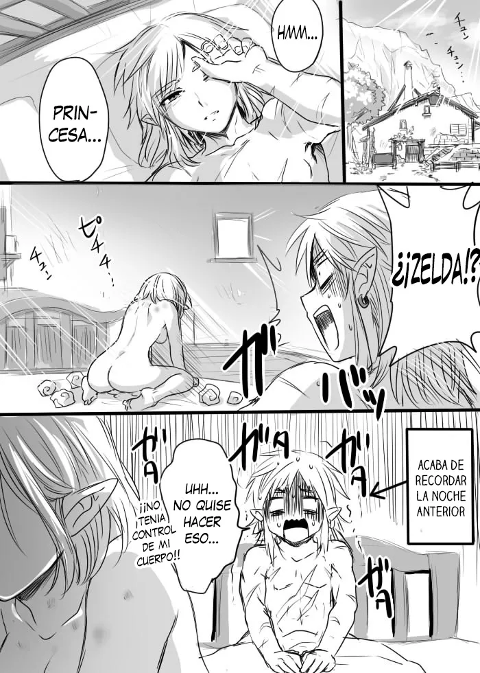 [Wasabi] Anzen de Kenzen na Okusuri o Nomou! - ¡¡Bebamos una medicina segura y saludable!! (The Legend of Zelda: Breath of the Wild) [Español] [Traducciones necesarias] numero di immagine  17