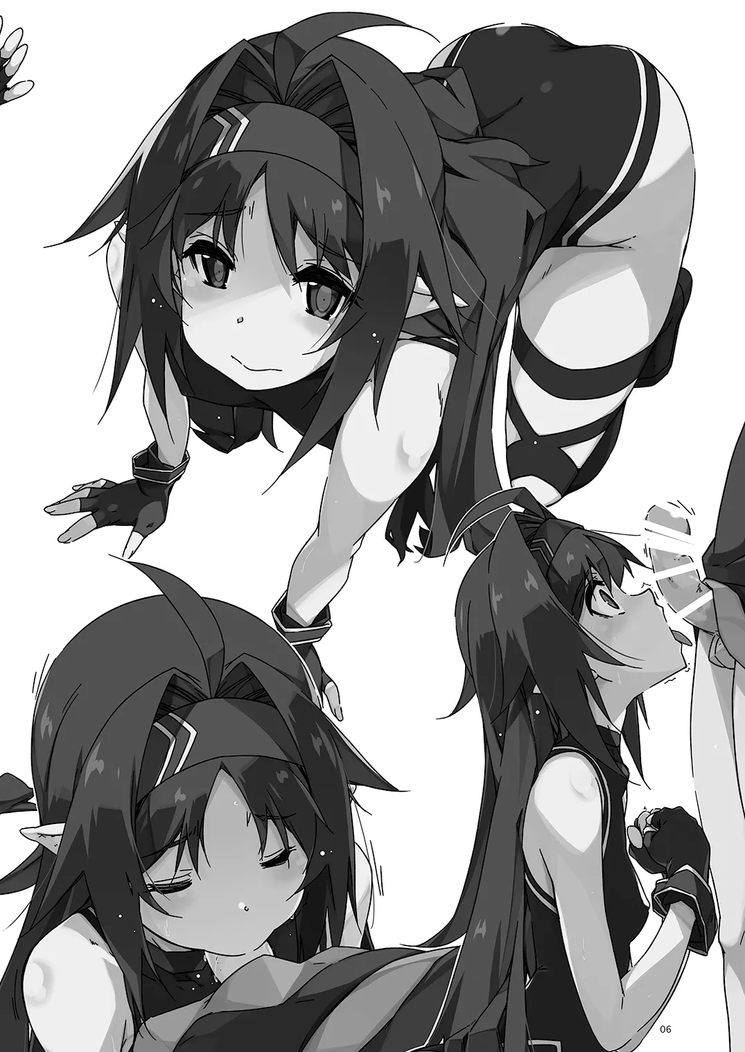 [Angyadow (Shikei)] Extra 69 (Sword Art Online) [Chinese] [B_Meow个人汉化] [Digital] 图片编号 7