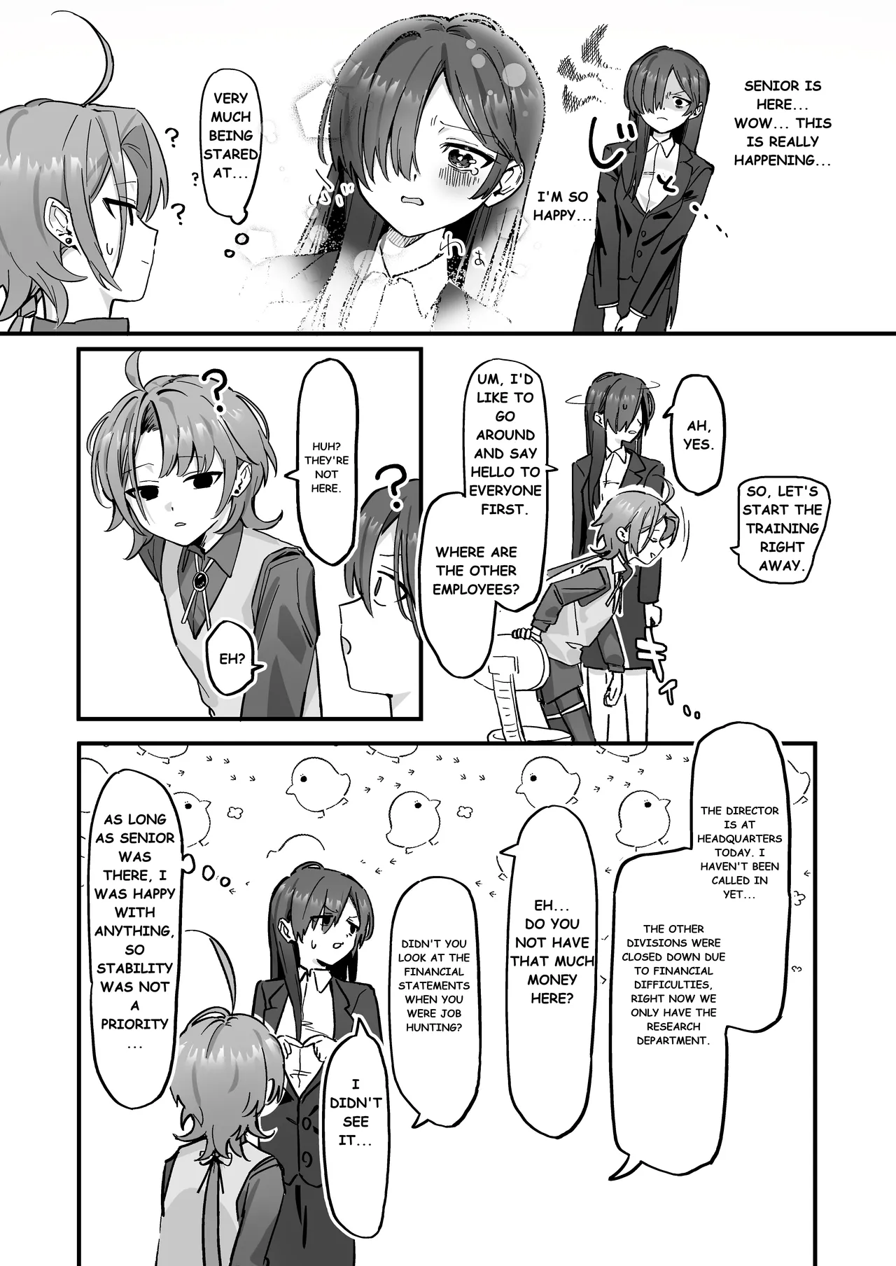 [Nanmo Shitakunai Wana (Ura Semi)] Shinjin Kenshuu de Kairaku Sekika Zeme... desu ka!? | Pleasure Petrification Torture During New Employee Training...!? [English] [Digital] 이미지 번호 5