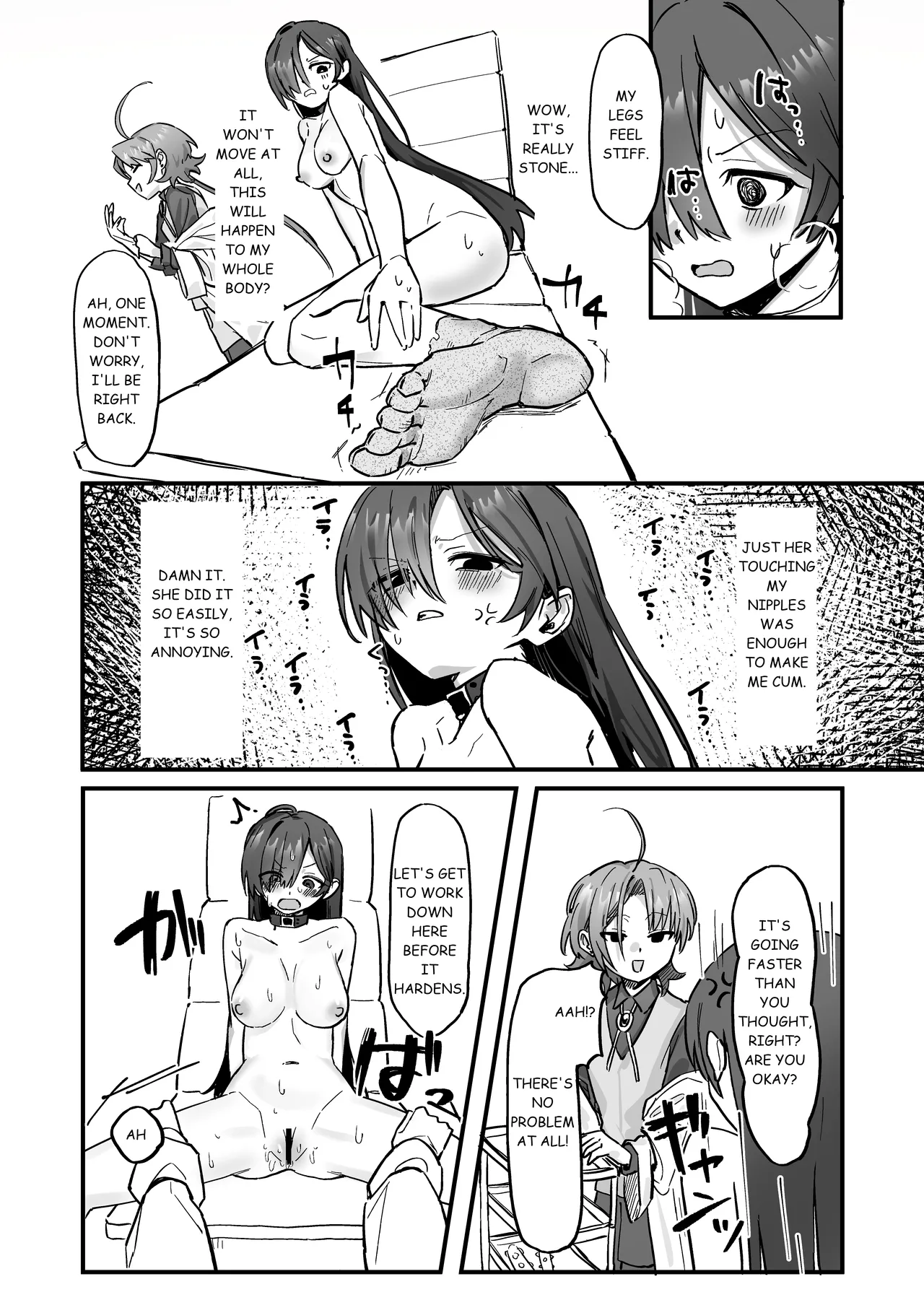[Nanmo Shitakunai Wana (Ura Semi)] Shinjin Kenshuu de Kairaku Sekika Zeme... desu ka!? | Pleasure Petrification Torture During New Employee Training...!? [English] [Digital] 이미지 번호 11