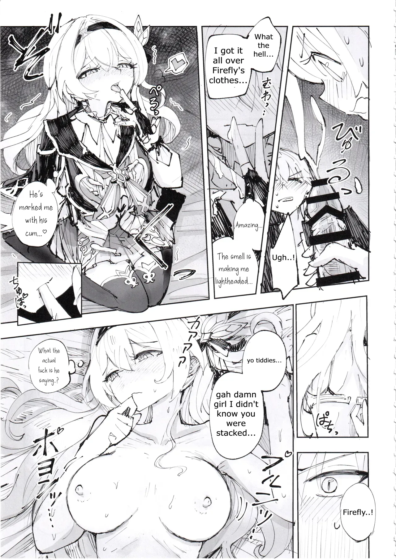 [Rosaku Koubou (Rosaku)] Unmei wa Trailblazer no Heya de | Destiny is in the Trailblazer's Room (Honkai: Star Rail) [English] [Digital] image number 14