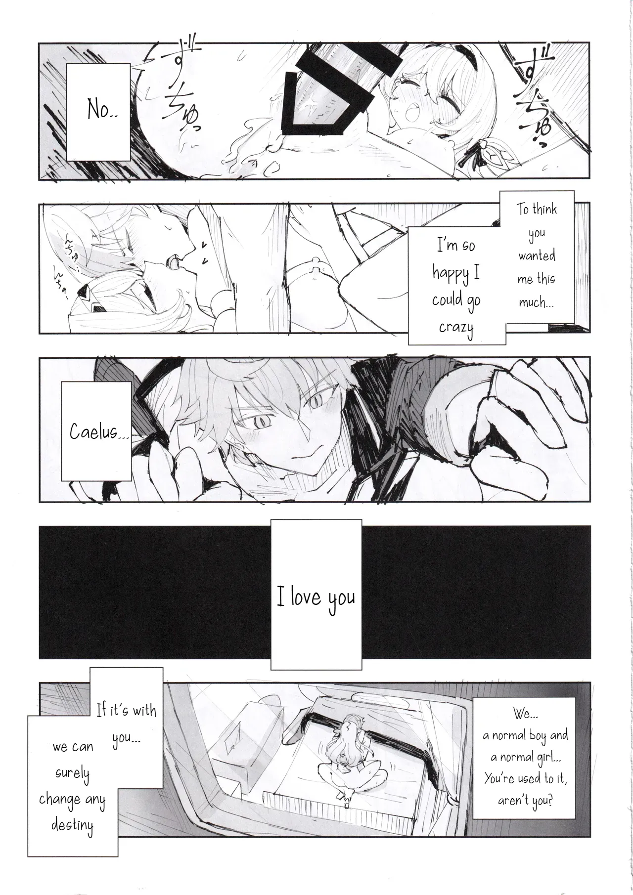 [Rosaku Koubou (Rosaku)] Unmei wa Trailblazer no Heya de | Destiny is in the Trailblazer's Room (Honkai: Star Rail) [English] [Digital] image number 24