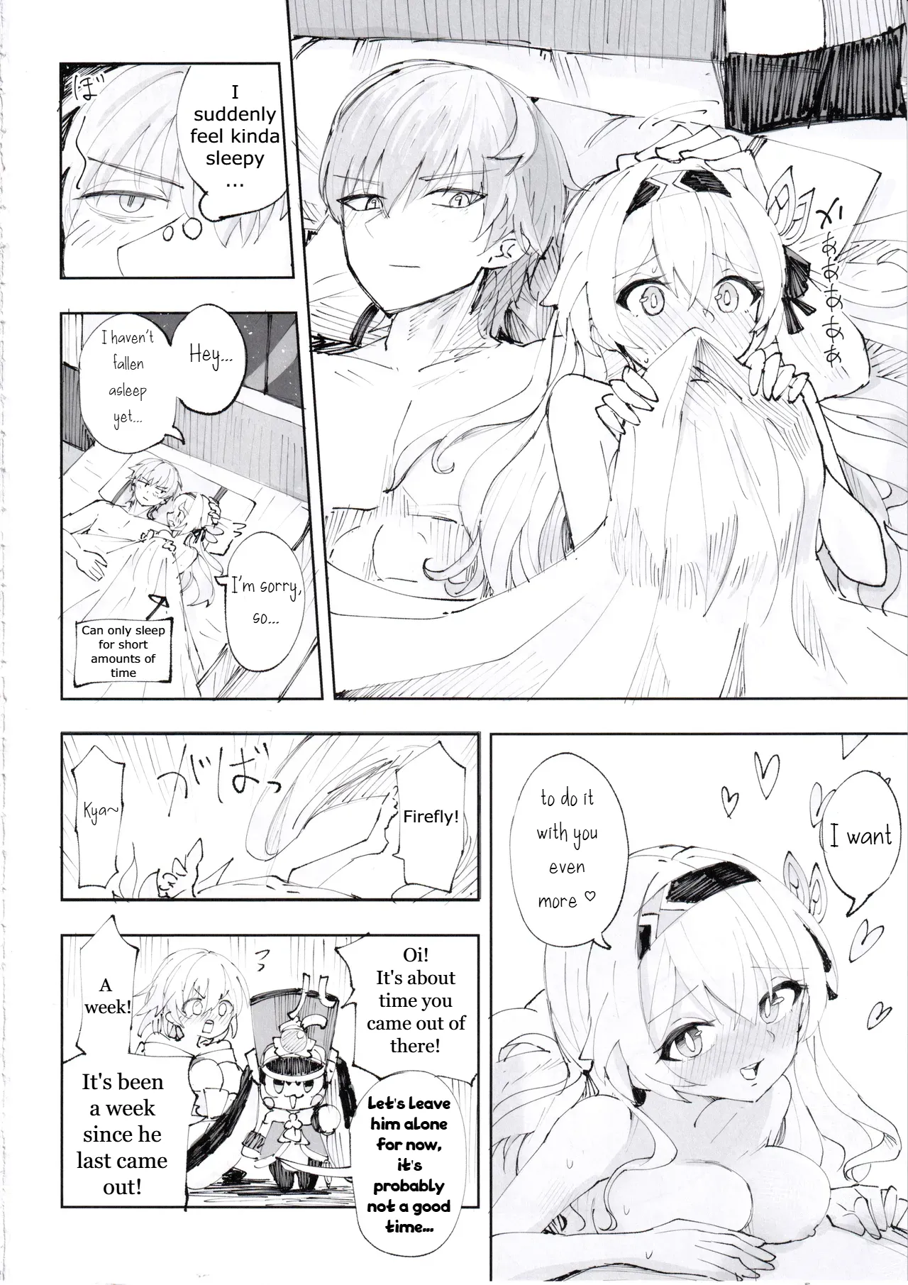 [Rosaku Koubou (Rosaku)] Unmei wa Trailblazer no Heya de | Destiny is in the Trailblazer's Room (Honkai: Star Rail) [English] [Digital] image number 27