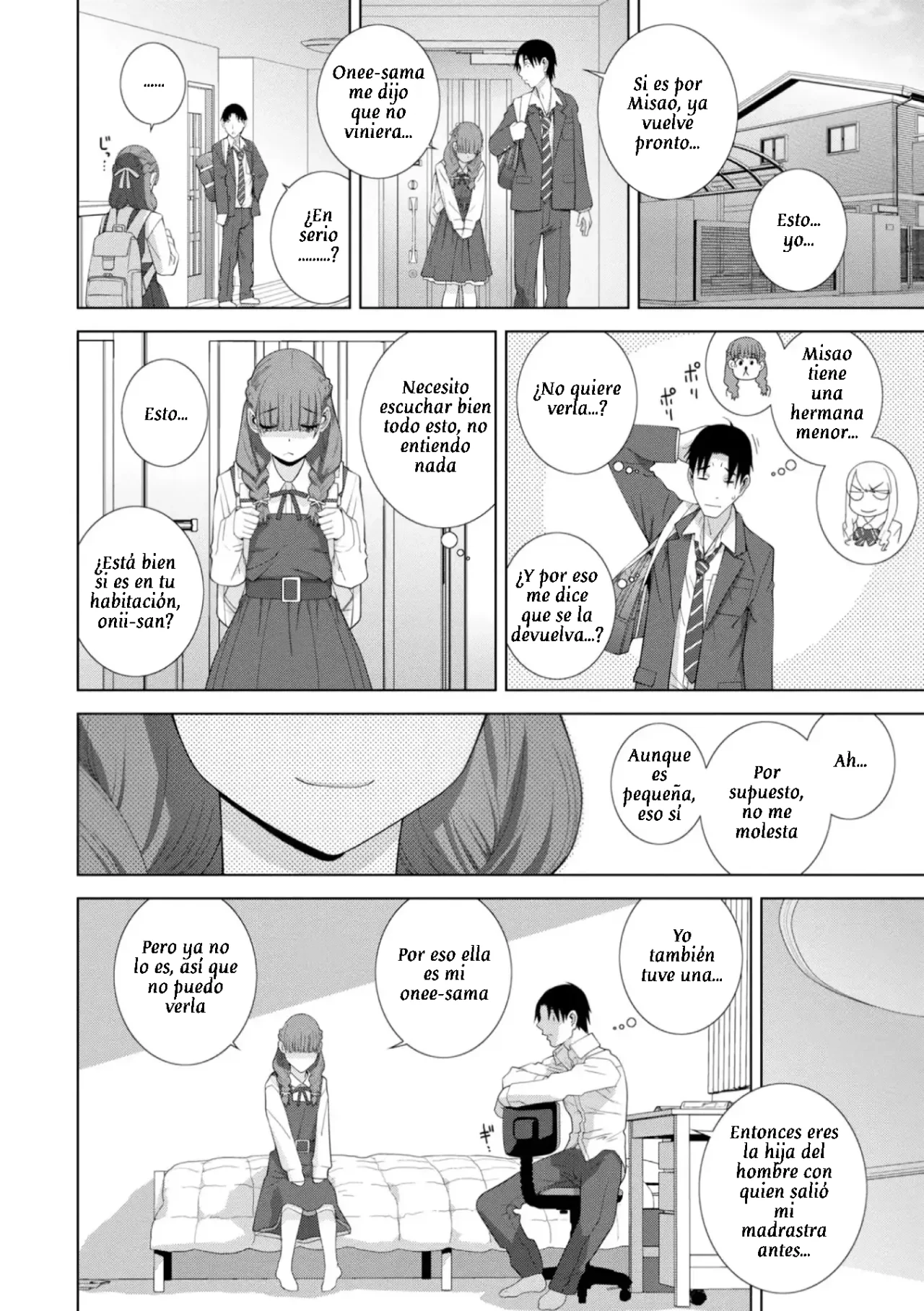 [Shinobu Tanei] Mishiranu Imouto Harem ch. 1-5｜Mi Harem de Hermanastras Cap. 1-5 [Spanish] [XistoSolo] [Digital] [Ongoing] 67eme image