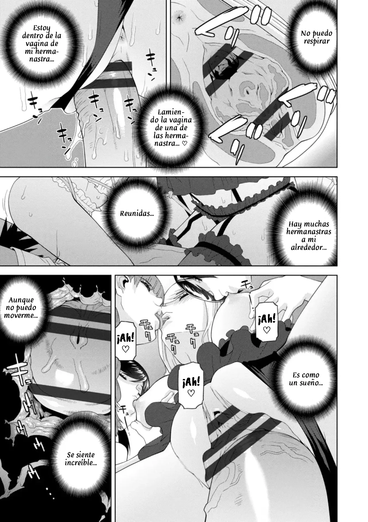 [Shinobu Tanei] Mishiranu Imouto Harem ch. 1-5｜Mi Harem de Hermanastras Cap. 1-5 [Spanish] [XistoSolo] [Digital] [Ongoing] 101eme image