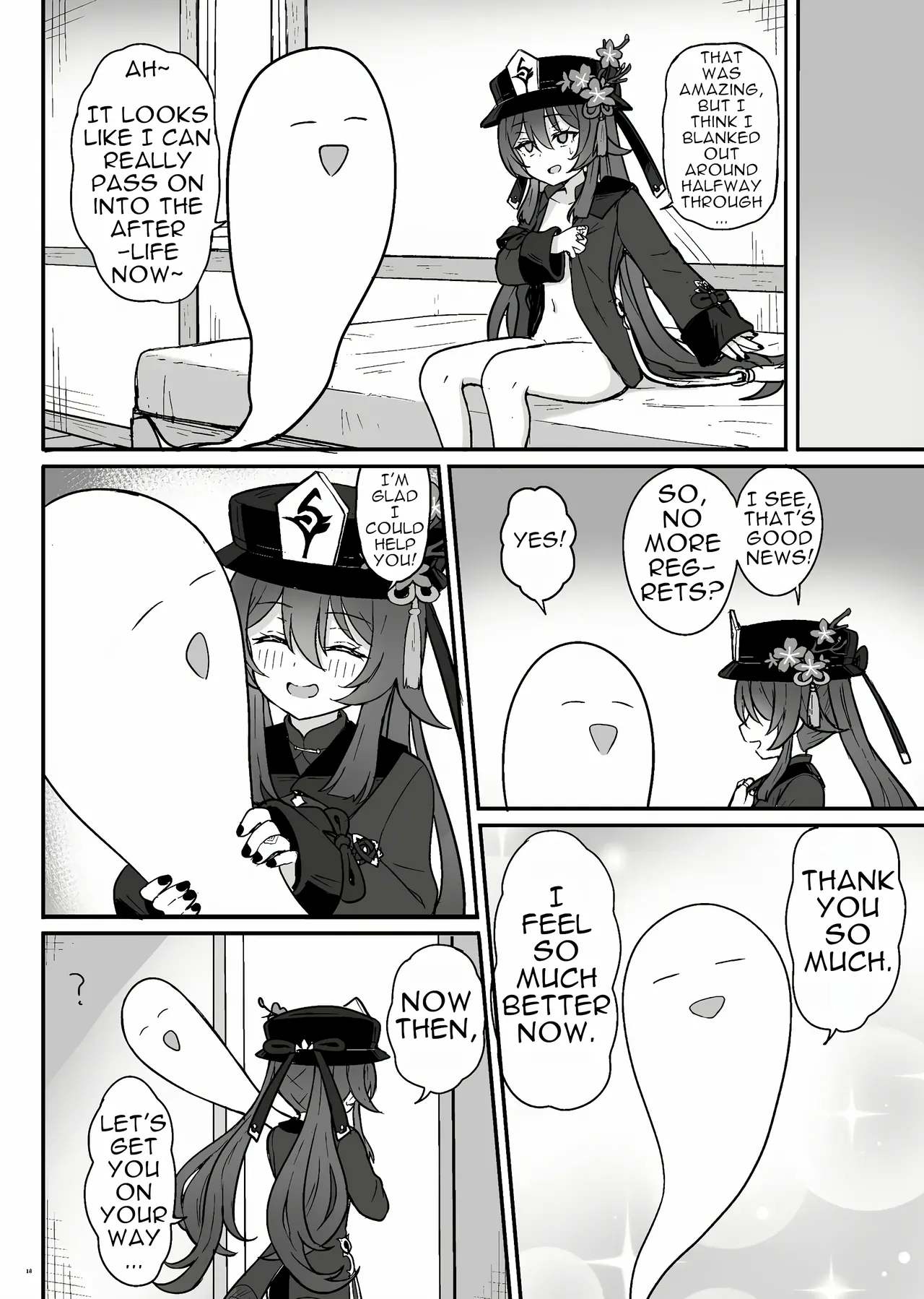 [Wasabi Mochi (Momosawa)] Hu Tao-chan ni Ikasete morau Hon | A Book about Passing into the Afterlife with Hu Tao (Genshin Impact) [Uncensored] [Digital] [English] [Torikatchu] 画像番号 19