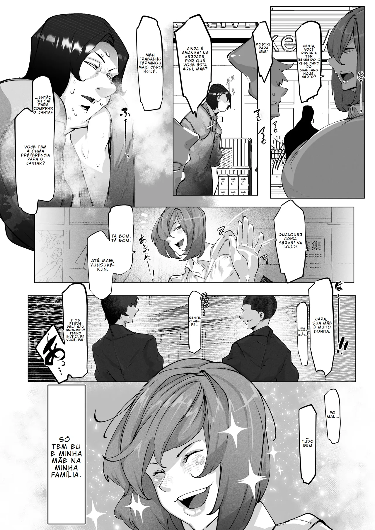 Manbiki Shita Ore no Kawari ni Haha ga Zenra Dogeza - My mother apologized in the nude while prostrating herself for my shoplifting crime [TRADUZIDO PT-BR] numero di immagine  4