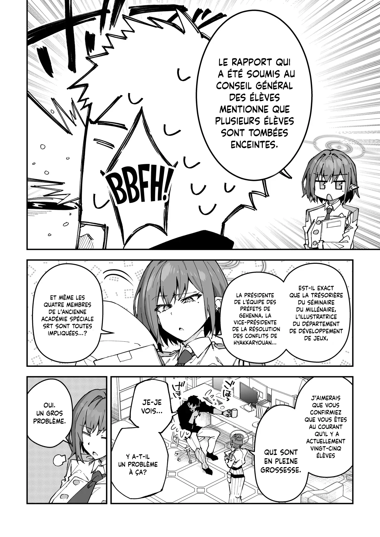 [Syunichi Kansuu (Syunichi)] Koushi Kondou Namahame Koubi | Mélanger le travail et le plaisir pur (Blue Archive) [French] [pape245] [Decensored] [Digital] 图片编号 5