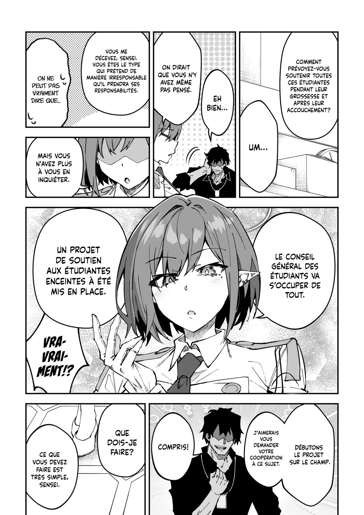 [Syunichi Kansuu (Syunichi)] Koushi Kondou Namahame Koubi | Mélanger le travail et le plaisir pur (Blue Archive) [French] [pape245] [Decensored] [Digital] 图片编号 6