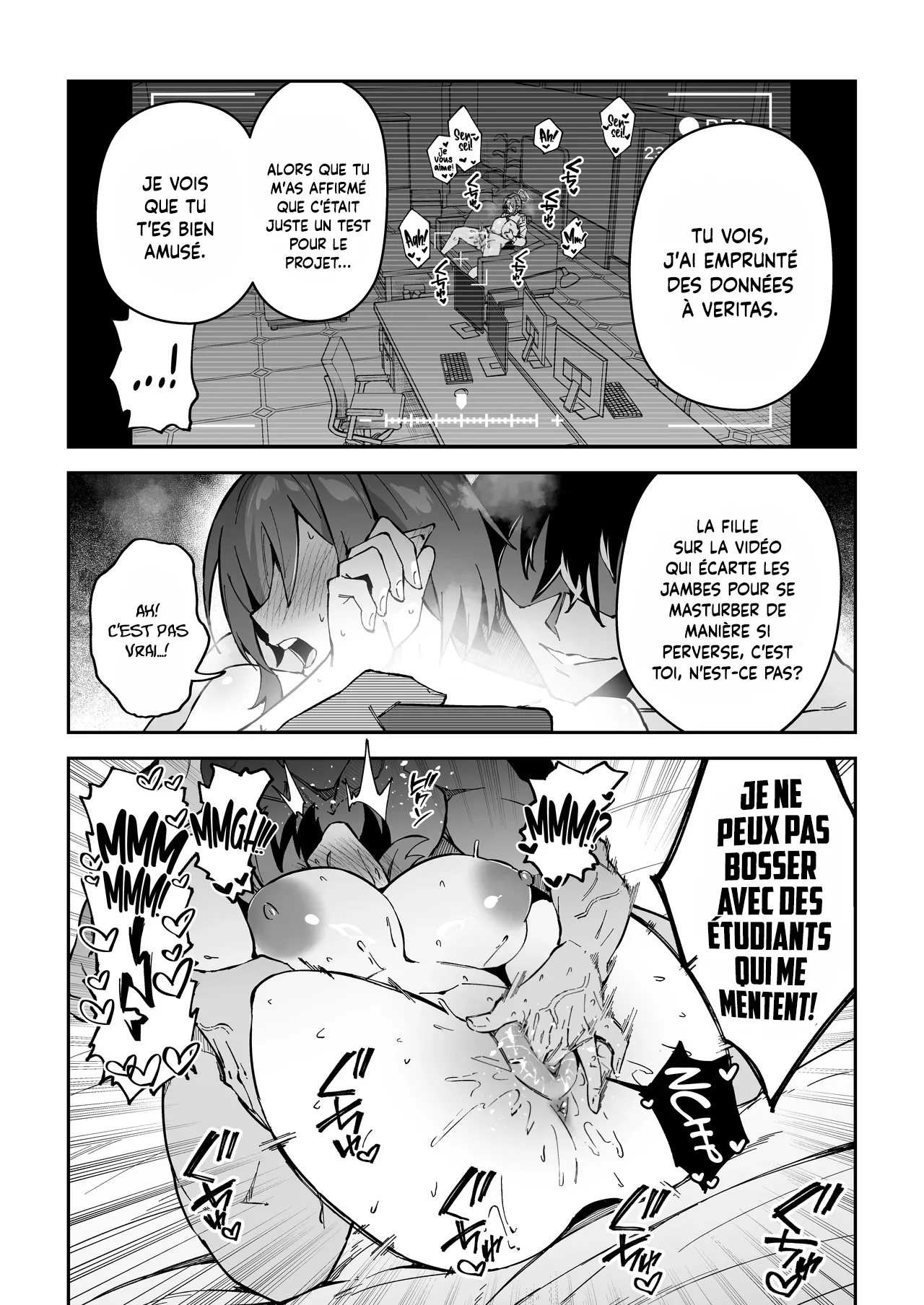 [Syunichi Kansuu (Syunichi)] Koushi Kondou Namahame Koubi | Mélanger le travail et le plaisir pur (Blue Archive) [French] [pape245] [Decensored] [Digital] 图片编号 17