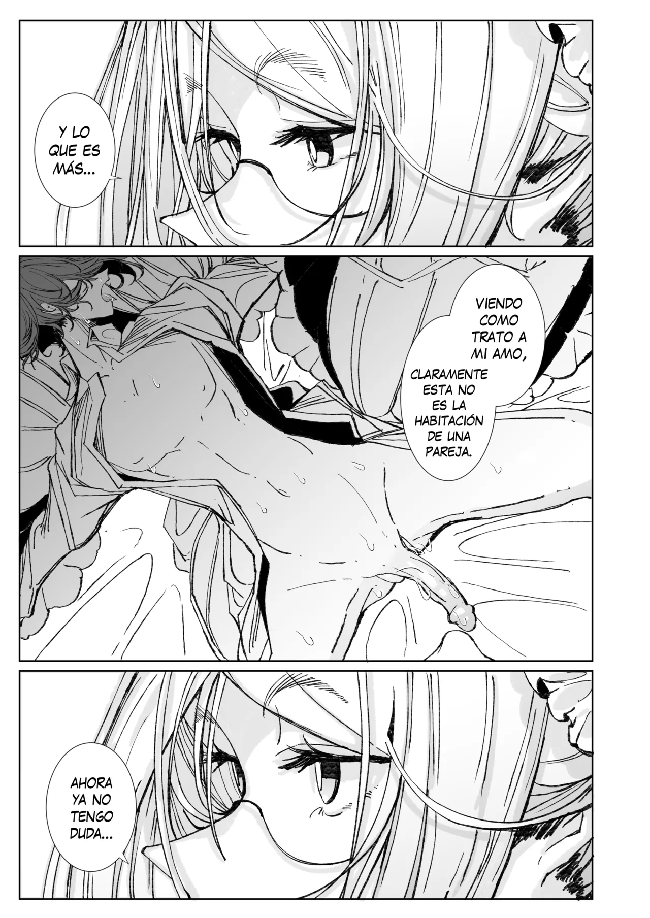 [Metro Notes (Tsumetoro)] Shinshi Tsuki Maid no Sophie-san 10｜La Maid Sophie del Caballero 10 [Spanish] [I Am the Walrus] [Decensored] [Digital] image number 6