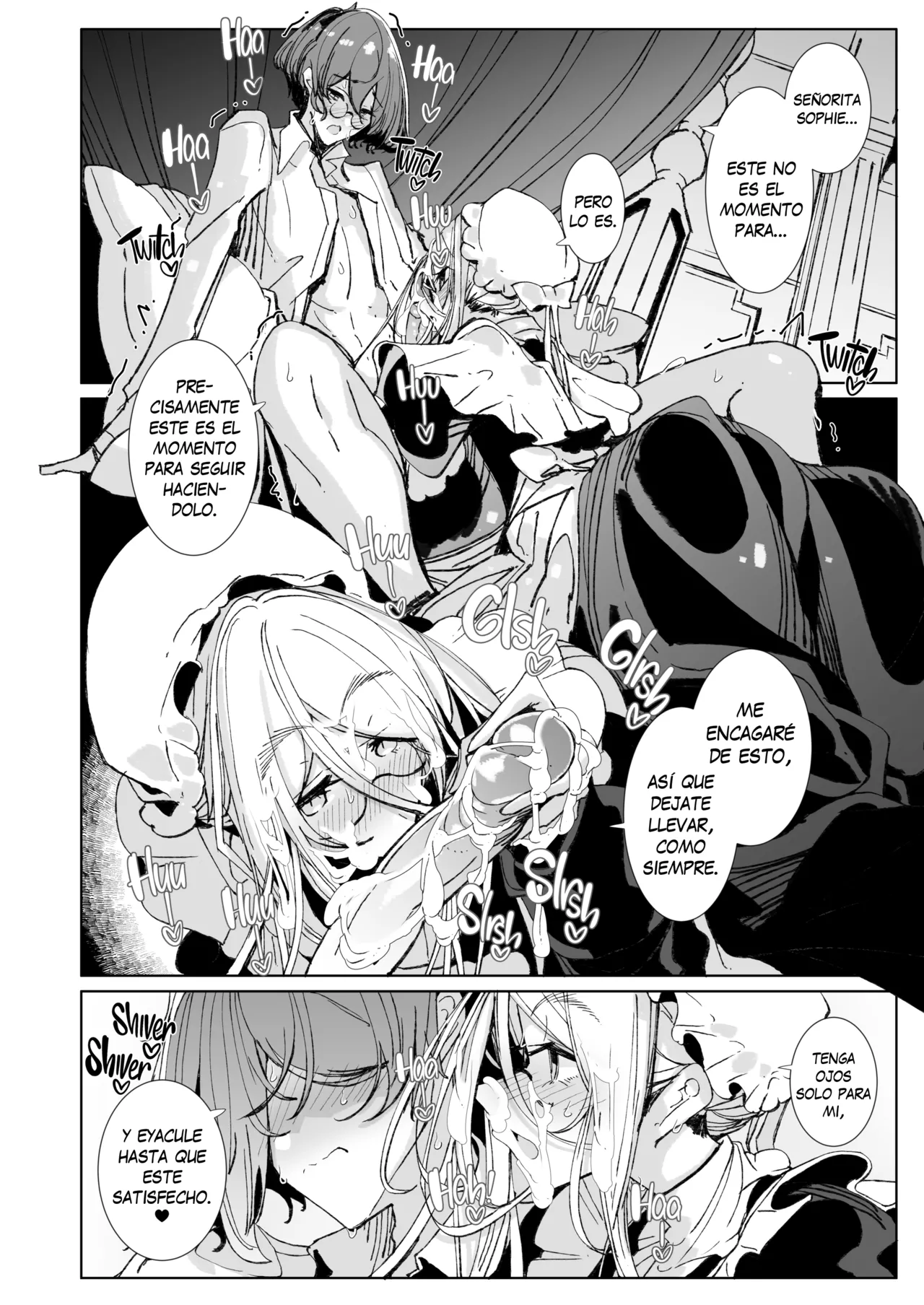 [Metro Notes (Tsumetoro)] Shinshi Tsuki Maid no Sophie-san 10｜La Maid Sophie del Caballero 10 [Spanish] [I Am the Walrus] [Decensored] [Digital] image number 15