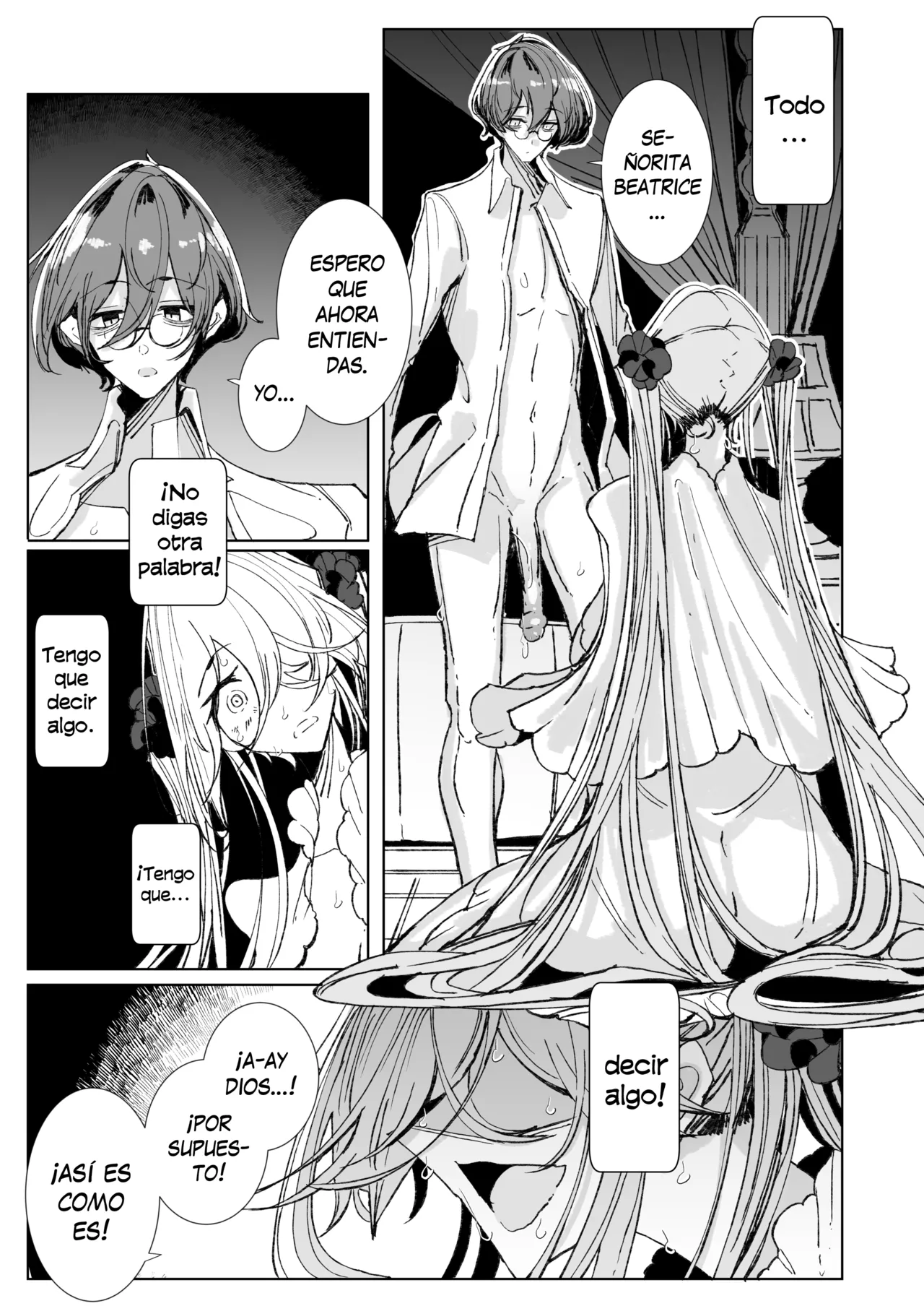 [Metro Notes (Tsumetoro)] Shinshi Tsuki Maid no Sophie-san 10｜La Maid Sophie del Caballero 10 [Spanish] [I Am the Walrus] [Decensored] [Digital] image number 44