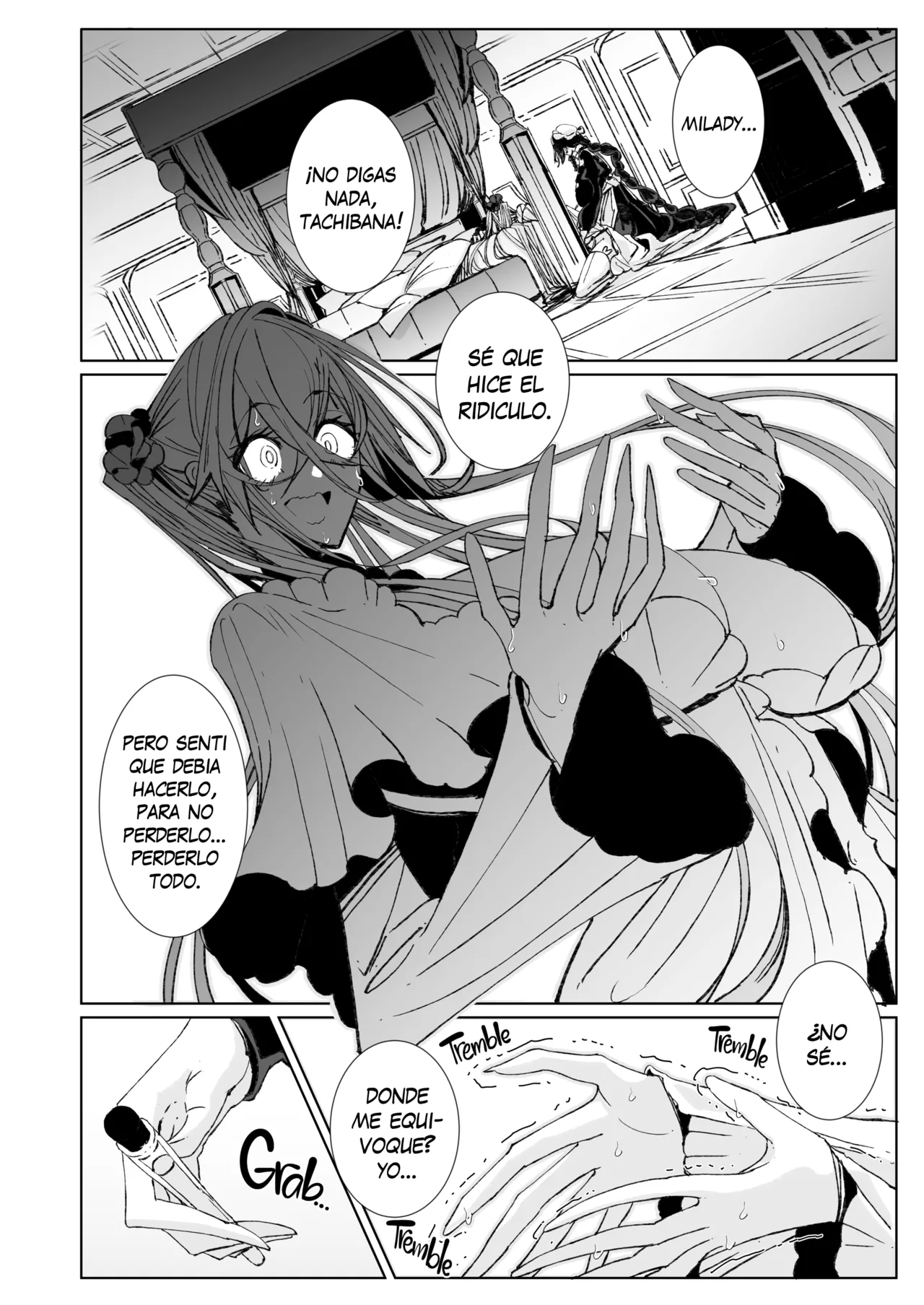 [Metro Notes (Tsumetoro)] Shinshi Tsuki Maid no Sophie-san 10｜La Maid Sophie del Caballero 10 [Spanish] [I Am the Walrus] [Decensored] [Digital] image number 47
