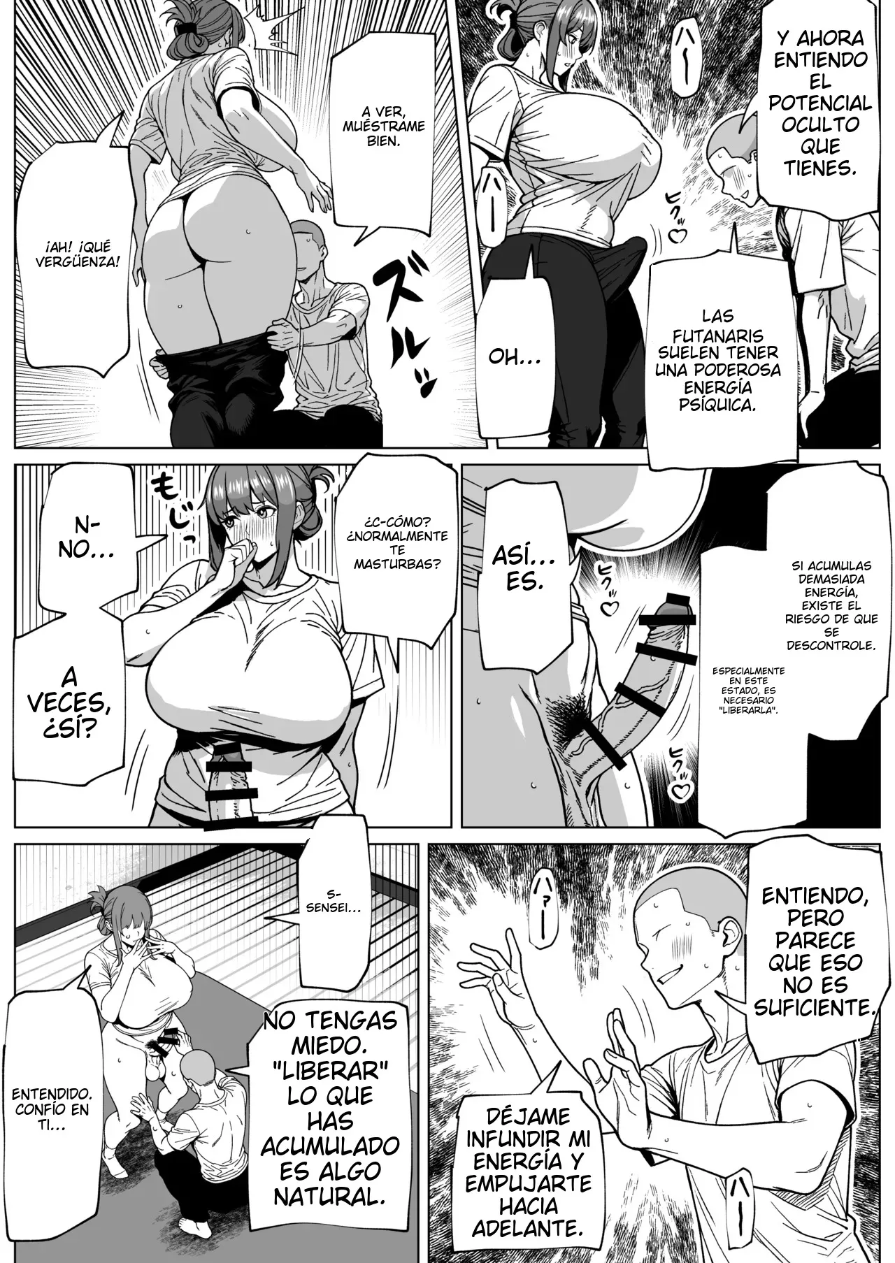 Desarrollo del poder psíquico de una futanari 图片编号 8