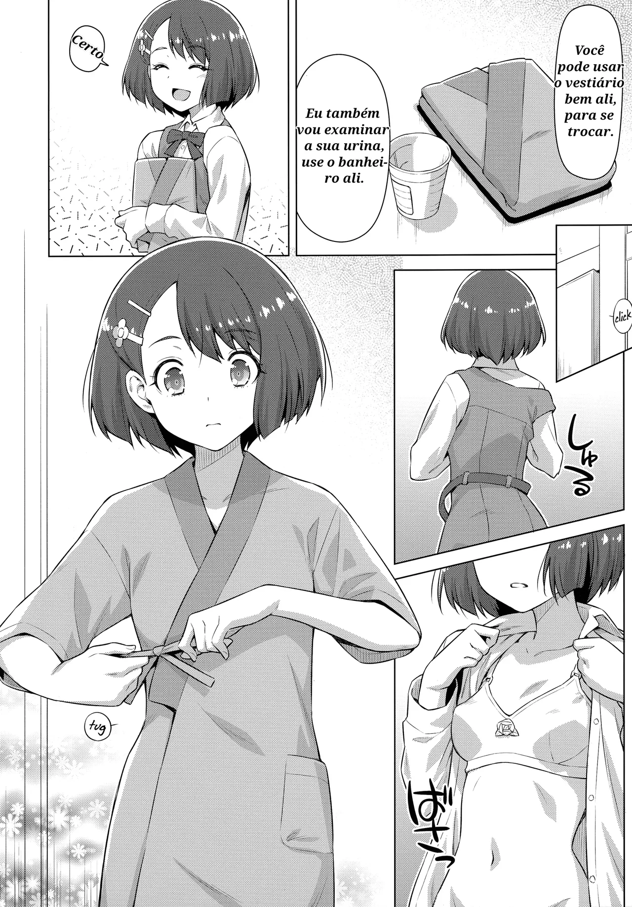 [ACID EATERS (Kazuma Muramasa)] Boku no Shinryoujo e Youkoso. (Healin' Good PreCure) [Portuguese-BR] [Hennojin] [Decensored] 画像番号 7