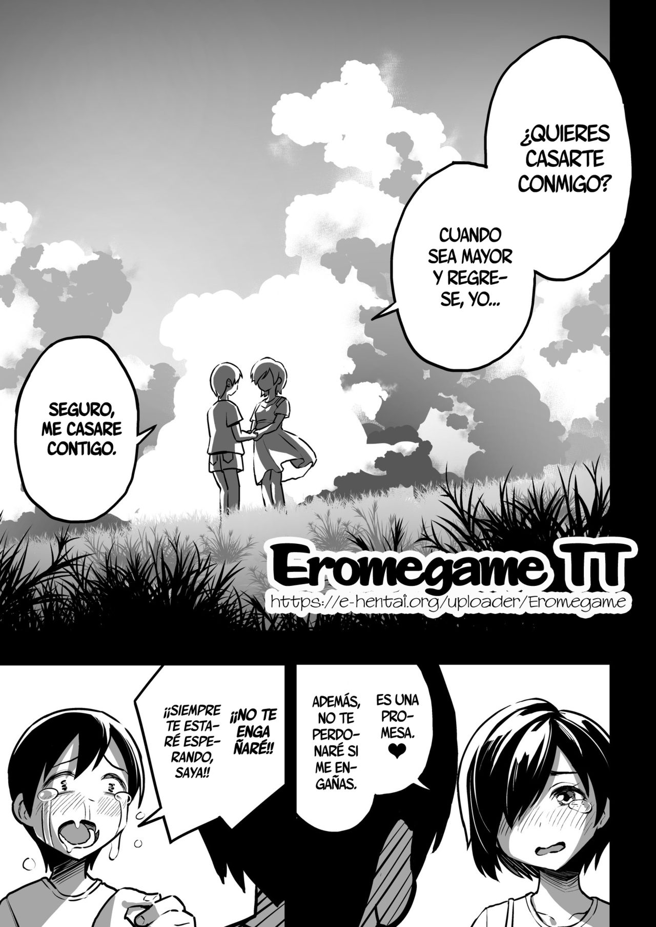 [Surumenium (Taniguchi Daisuke)] Juunengo no Hachigatsu Kimi to. | Agosto, 10 años después, contigo. [Spanish] [EromegameTT y HentaIsLife Scans] 이미지 번호 2