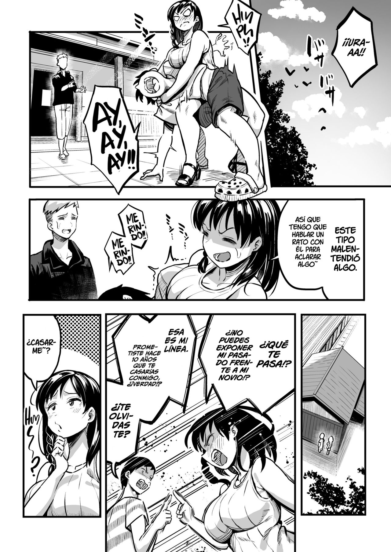 [Surumenium (Taniguchi Daisuke)] Juunengo no Hachigatsu Kimi to. | Agosto, 10 años después, contigo. [Spanish] [EromegameTT y HentaIsLife Scans] 이미지 번호 7