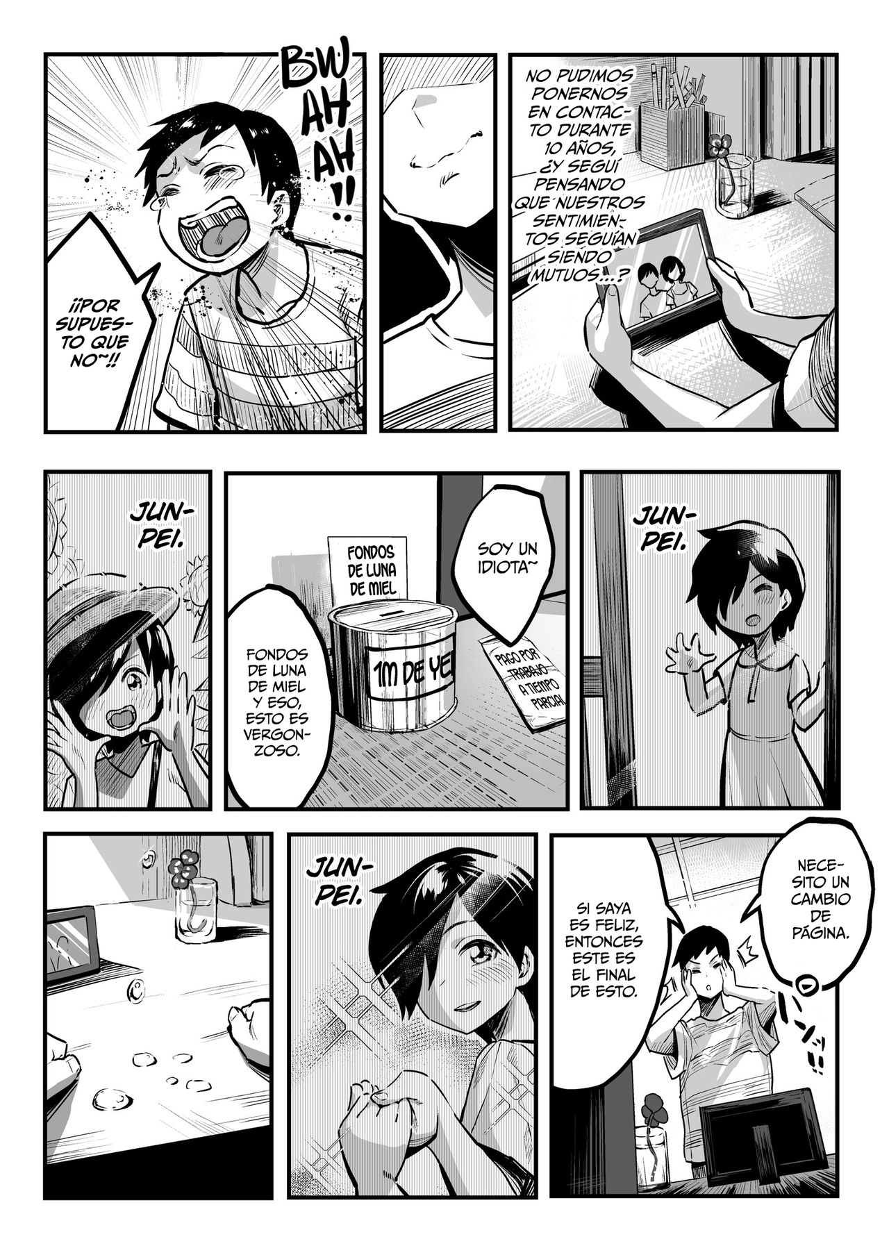 [Surumenium (Taniguchi Daisuke)] Juunengo no Hachigatsu Kimi to. | Agosto, 10 años después, contigo. [Spanish] [EromegameTT y HentaIsLife Scans] 이미지 번호 10