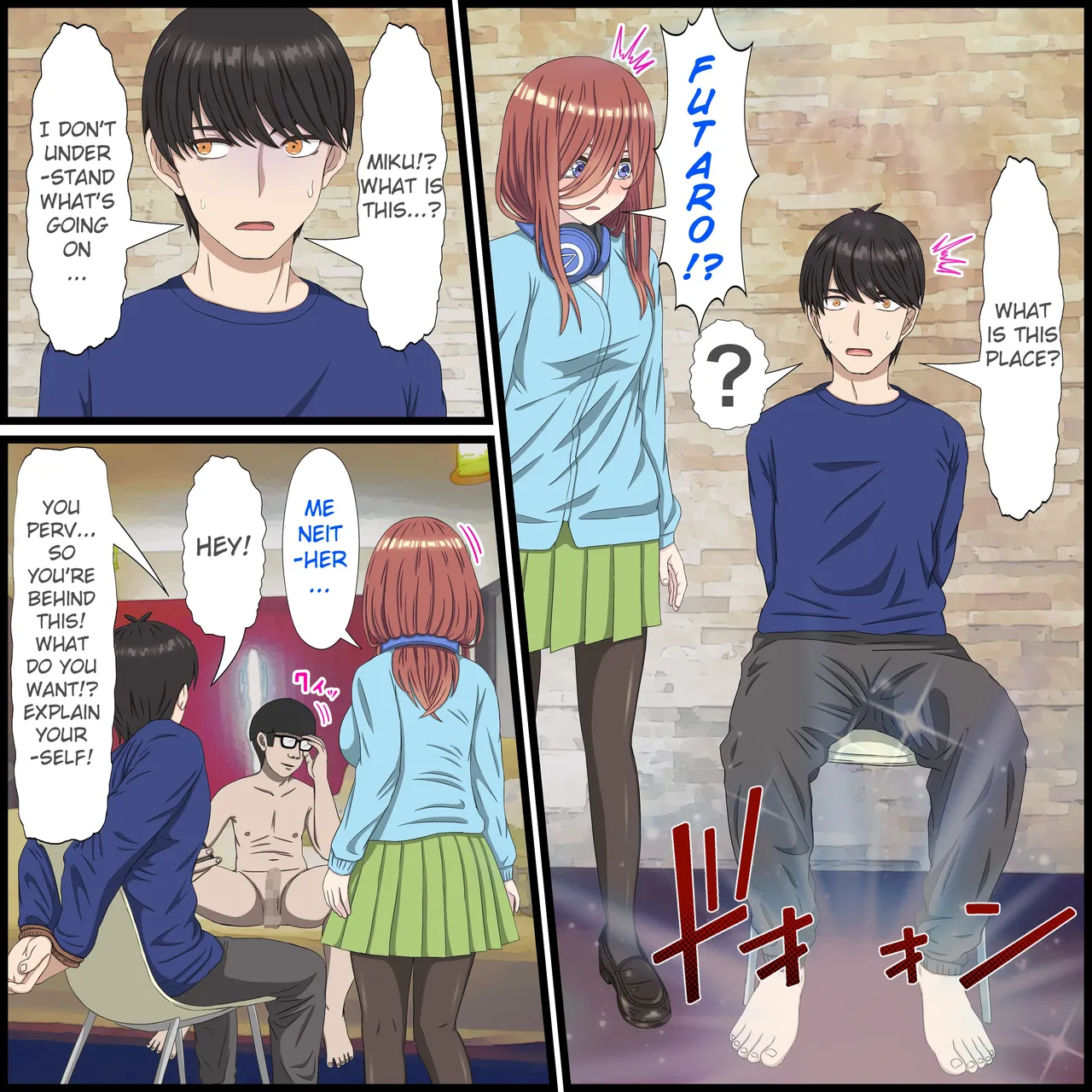 [Banana Style] An App Where You Can Have Sex With Anime Characters 10, Miku Compilation (Gotoubun no Hanayome) image number 6