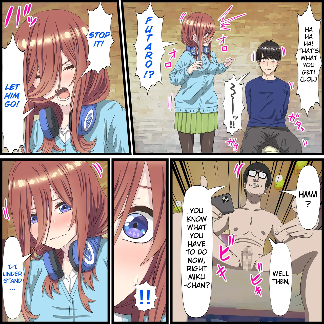 [Banana Style] An App Where You Can Have Sex With Anime Characters 10, Miku Compilation (Gotoubun no Hanayome) image number 8