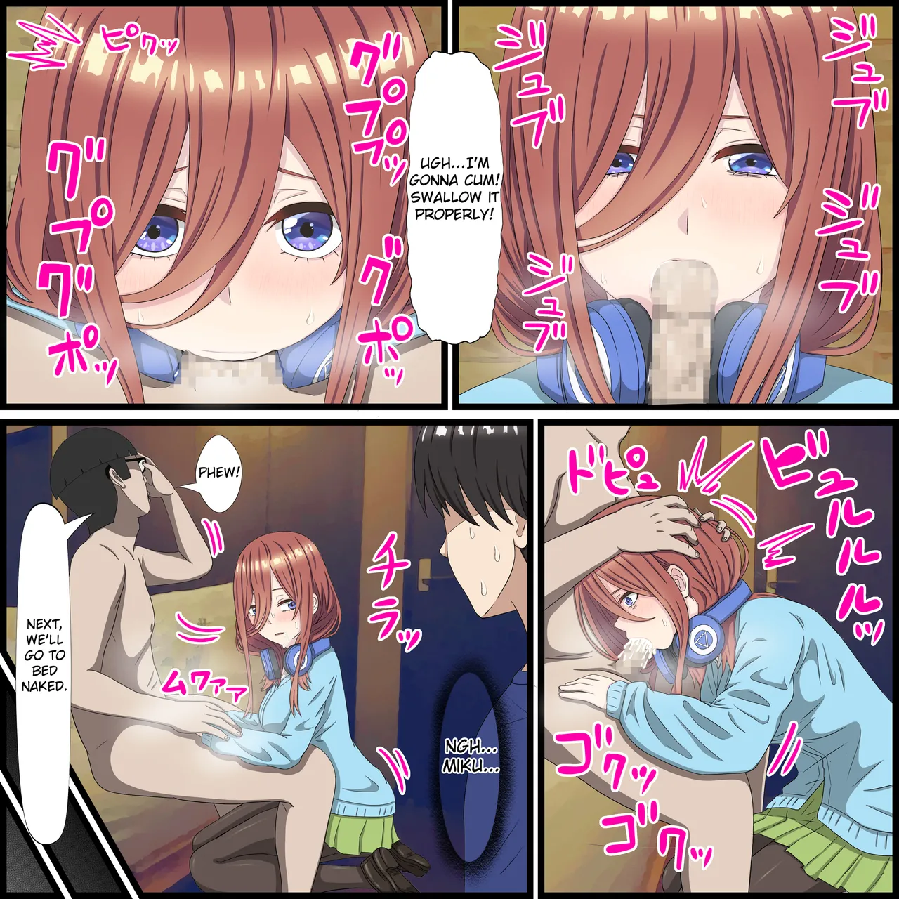 [Banana Style] An App Where You Can Have Sex With Anime Characters 10, Miku Compilation (Gotoubun no Hanayome) image number 11