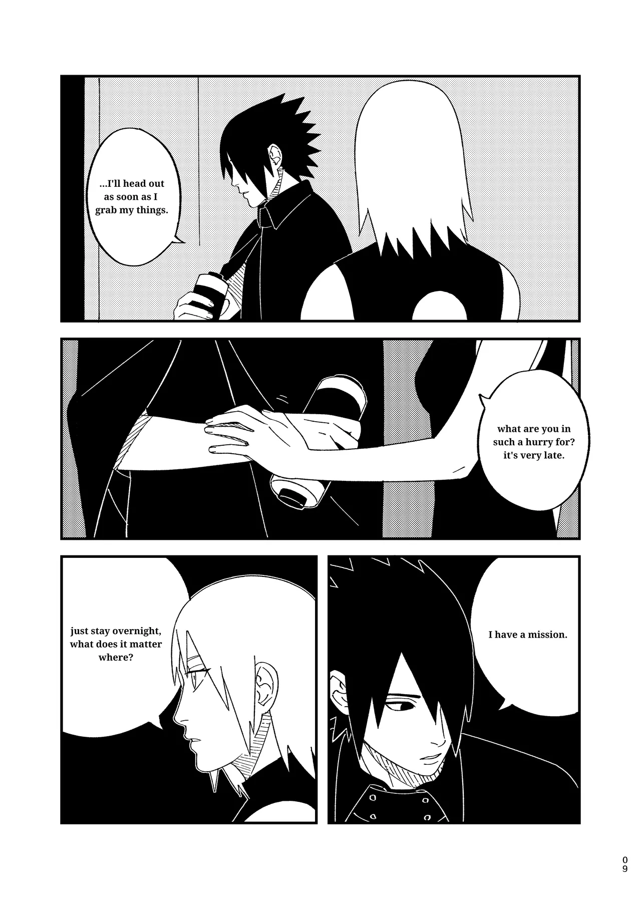 (SUPER COMIC CITY 31) [OOO (Nyan)] I Will Love You. (Naruto) [English] 图片编号 8