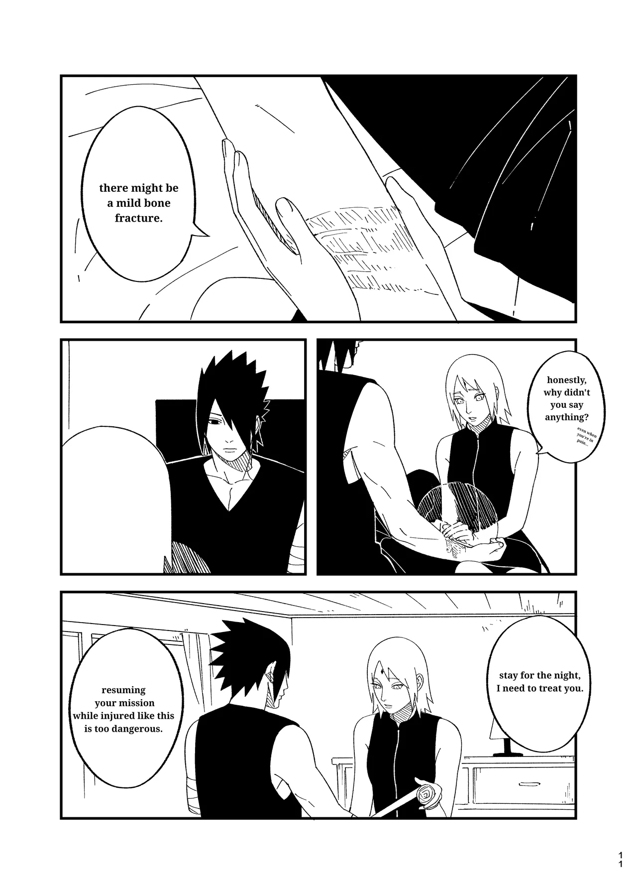 (SUPER COMIC CITY 31) [OOO (Nyan)] I Will Love You. (Naruto) [English] 图片编号 10