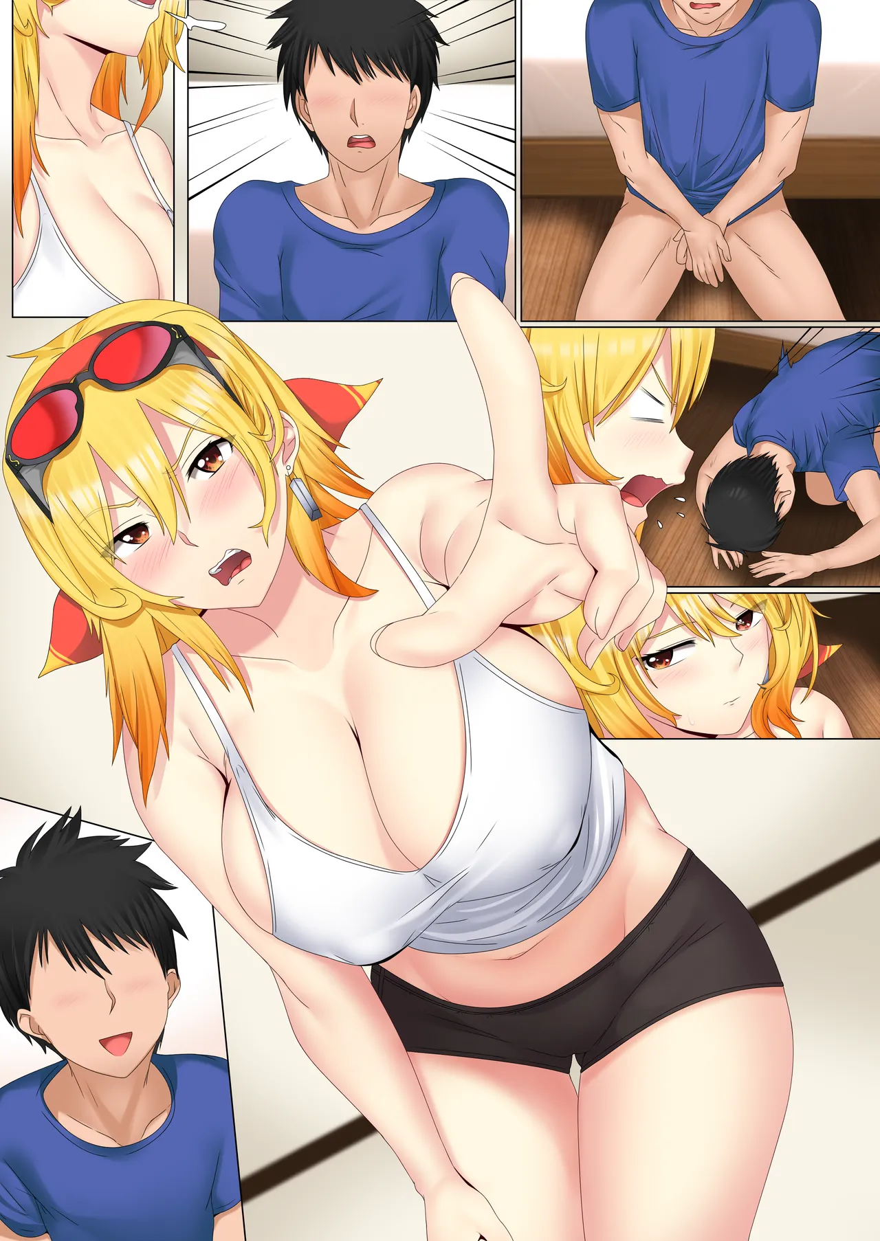 [Naraku No Nimotsu (nabunabu)] Homestay VTuber Kaela Nee-san Short Story Part 1 (Full Color) [Uncensored + Textless] (HololiveID) 10eme image