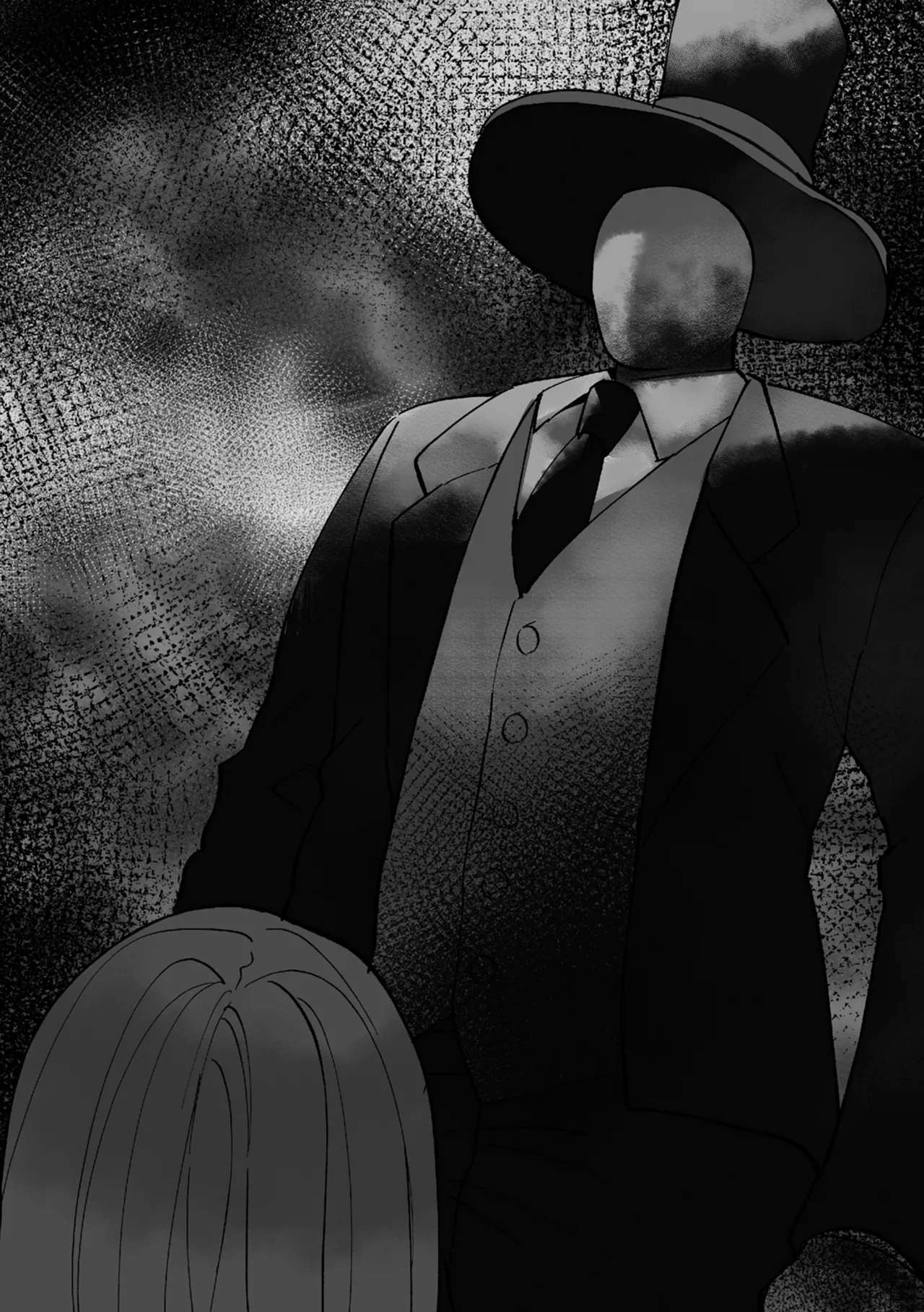 [Seijin] Koushinchou Jimi Kyonyuu Isekai Ittara Nopperabou ni Seidorei ni Sareta | 高個子樸素巨乳 到異世界後被無臉男當作性奴隸了 [Chinese] [Digital] 画像番号 9