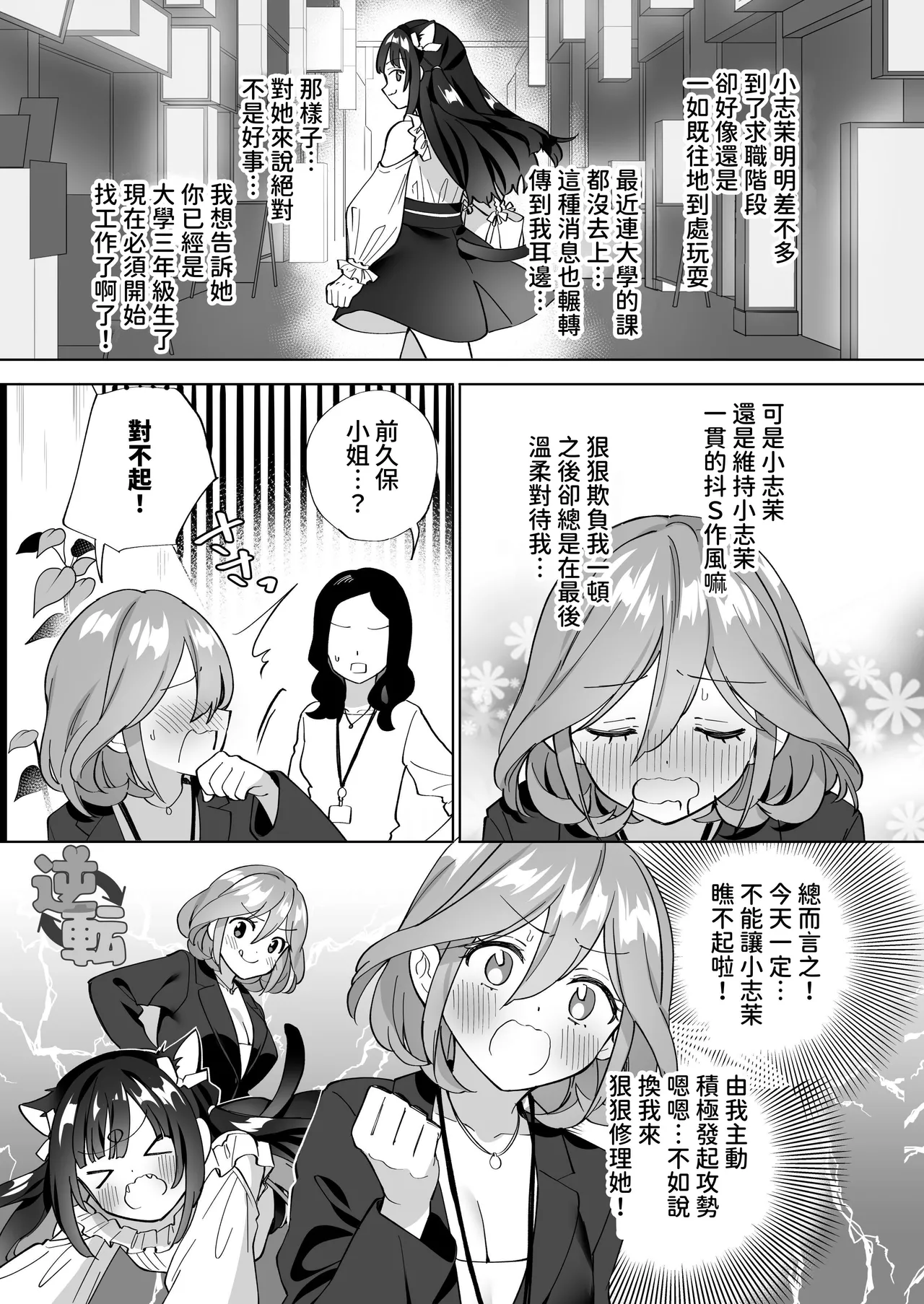 [Gutsutoma (Tachi)] Do-M Dame Kaishain no Megumun wa Do-S Himo Jiraikei no Shima-chan ni Gyakuten shitai ※ Dekimasen | 抖M废柴上班族惠惠想反撲 抖S吃軟飯地雷系小志茉※沒成功。 [Chinese] [基德漢化組] [Digital] numero di immagine  10