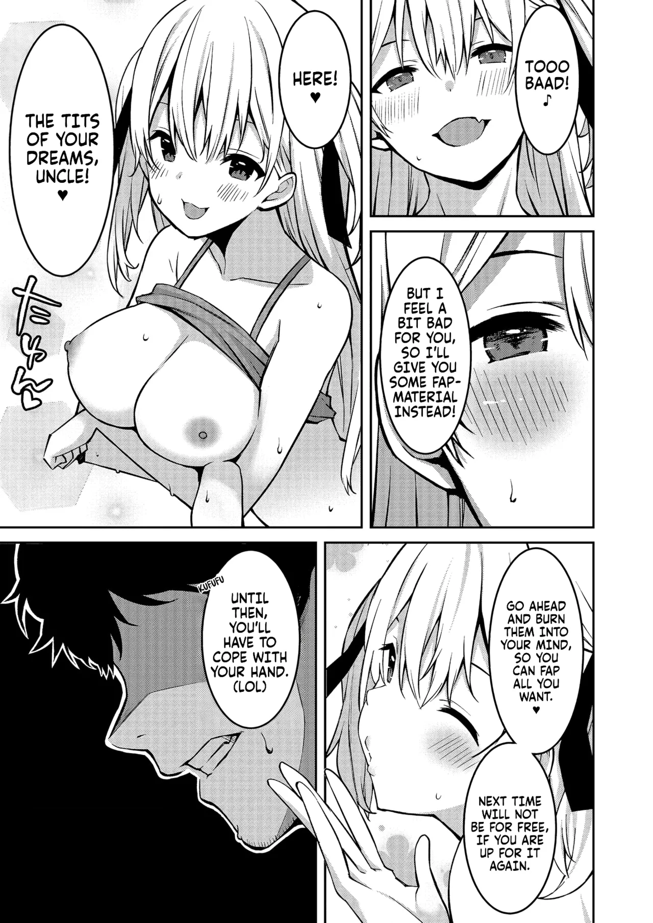 [Kusano Yuu] Namaiki Gyaru ni Zako Atsukai Sareta Ore ~ Meikko ga Guigui Kuru! Ch. 01-04 | A bratty Gal treats me like a Loser. My niece is comming on strong!! Ch. 01-04 [English] [Fallen Games] image number 19