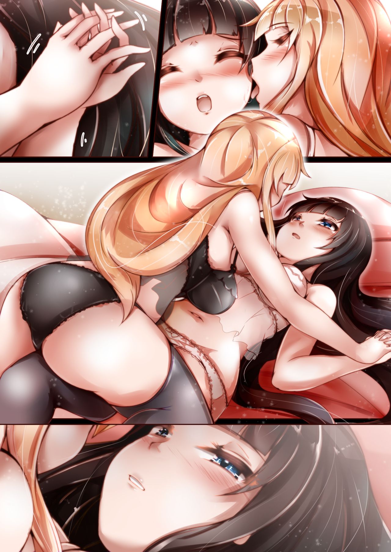 [白姫リリオ．kaj．黒王女ロゾ] Ｌ・Ｋ・Ｒ：百合ノ姫と薔薇ノ王女 image number 11