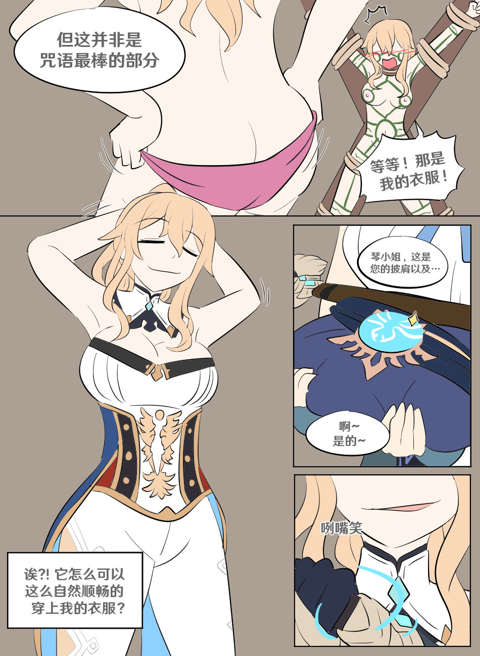 [Vel] Genshin TSF: Imposter (Genshin Impact) [Chinese] [RetroCyber 个人汉化] 6eme image