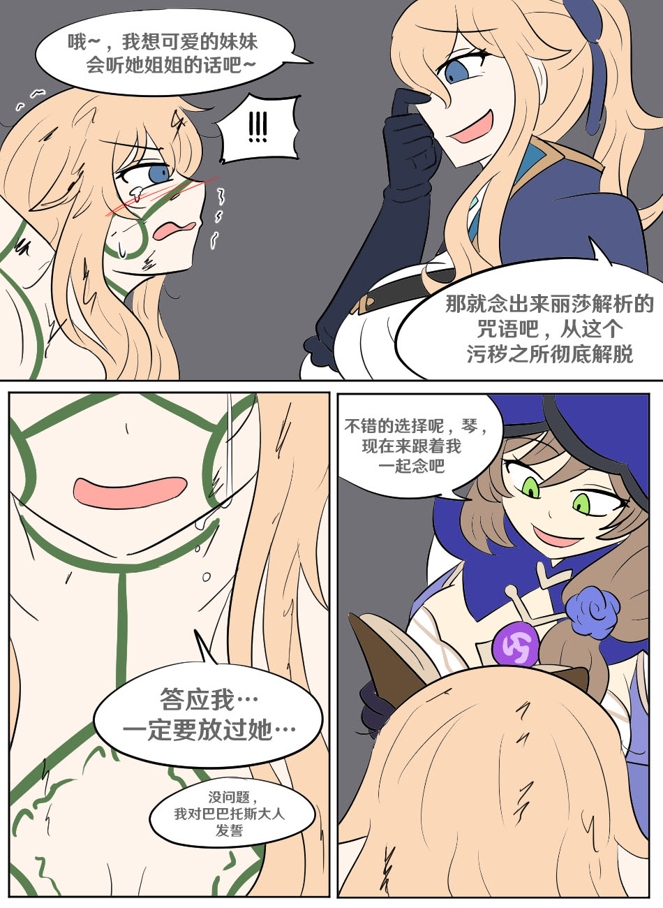 [Vel] Genshin TSF: Imposter (Genshin Impact) [Chinese] [RetroCyber 个人汉化] 34eme image