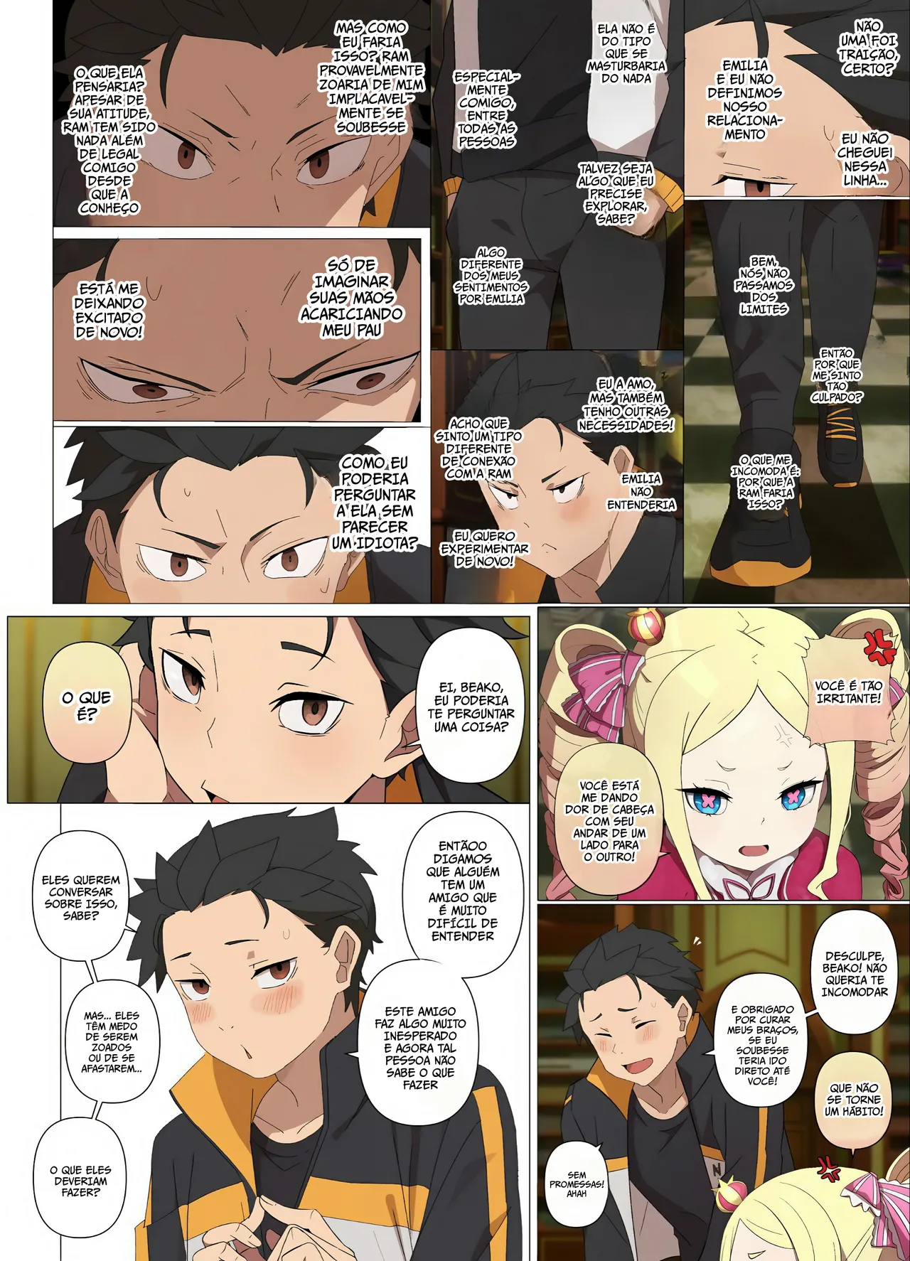 [Fenqury] Ramming Ram - boquete da ram Ch. 1 (Re:Zero kara Hajimeru Isekai Seikatsu) [Portuguese-BR] image number 14