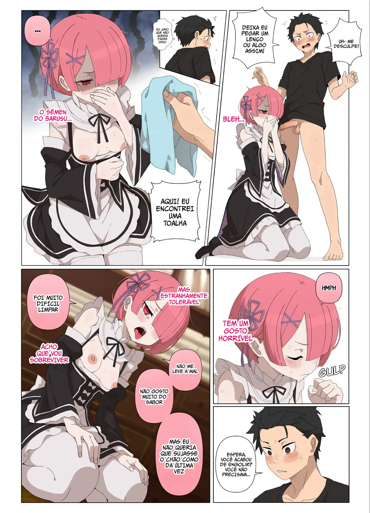 [Fenqury] Ramming Ram - boquete da ram Ch. 1 (Re:Zero kara Hajimeru Isekai Seikatsu) [Portuguese-BR] image number 30