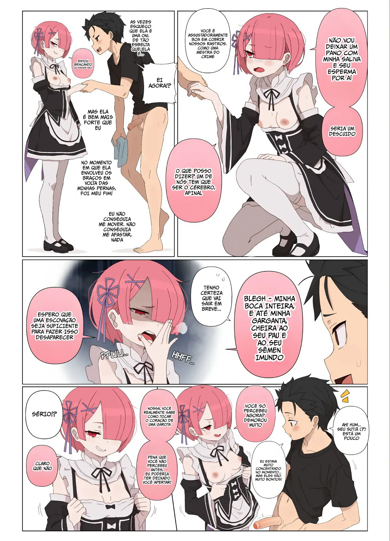 [Fenqury] Ramming Ram - boquete da ram Ch. 1 (Re:Zero kara Hajimeru Isekai Seikatsu) [Portuguese-BR] image number 31
