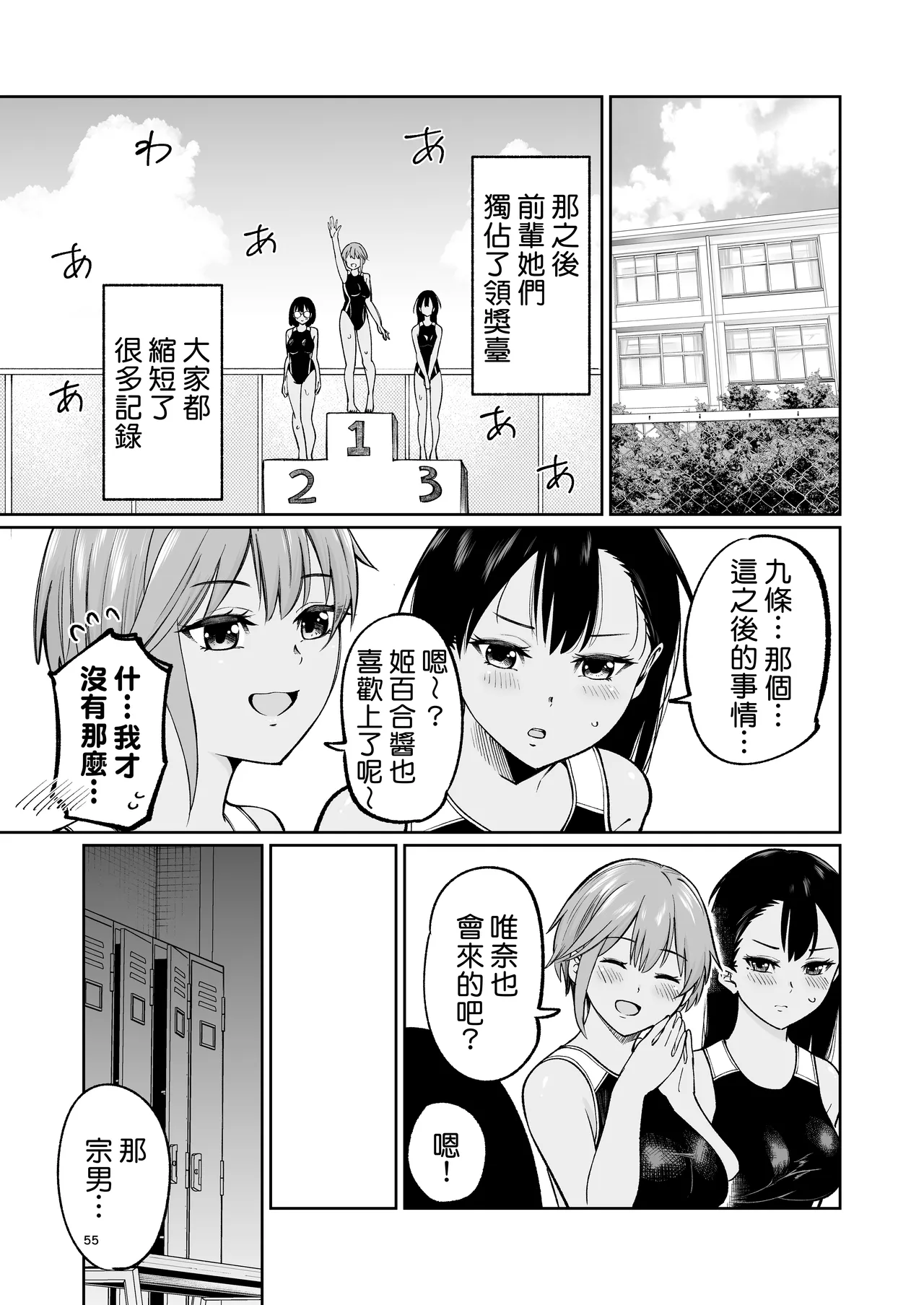 [Osuichi Coffee-ten (319)] Suieibuin no Seikouroku | 游泳社員的性交記錄 [Chinese] [Amerins漢化] 画像番号 55