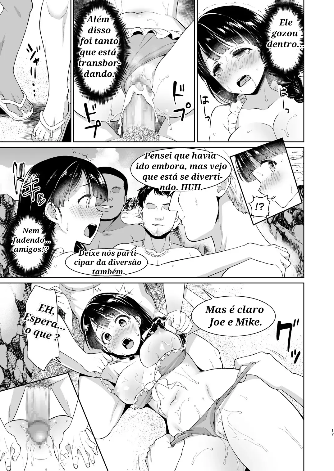 Iya Da To Ienai Jimikei Shoujo To Hamabe No Gaikokujin Ryokoukyaku numero di immagine  16